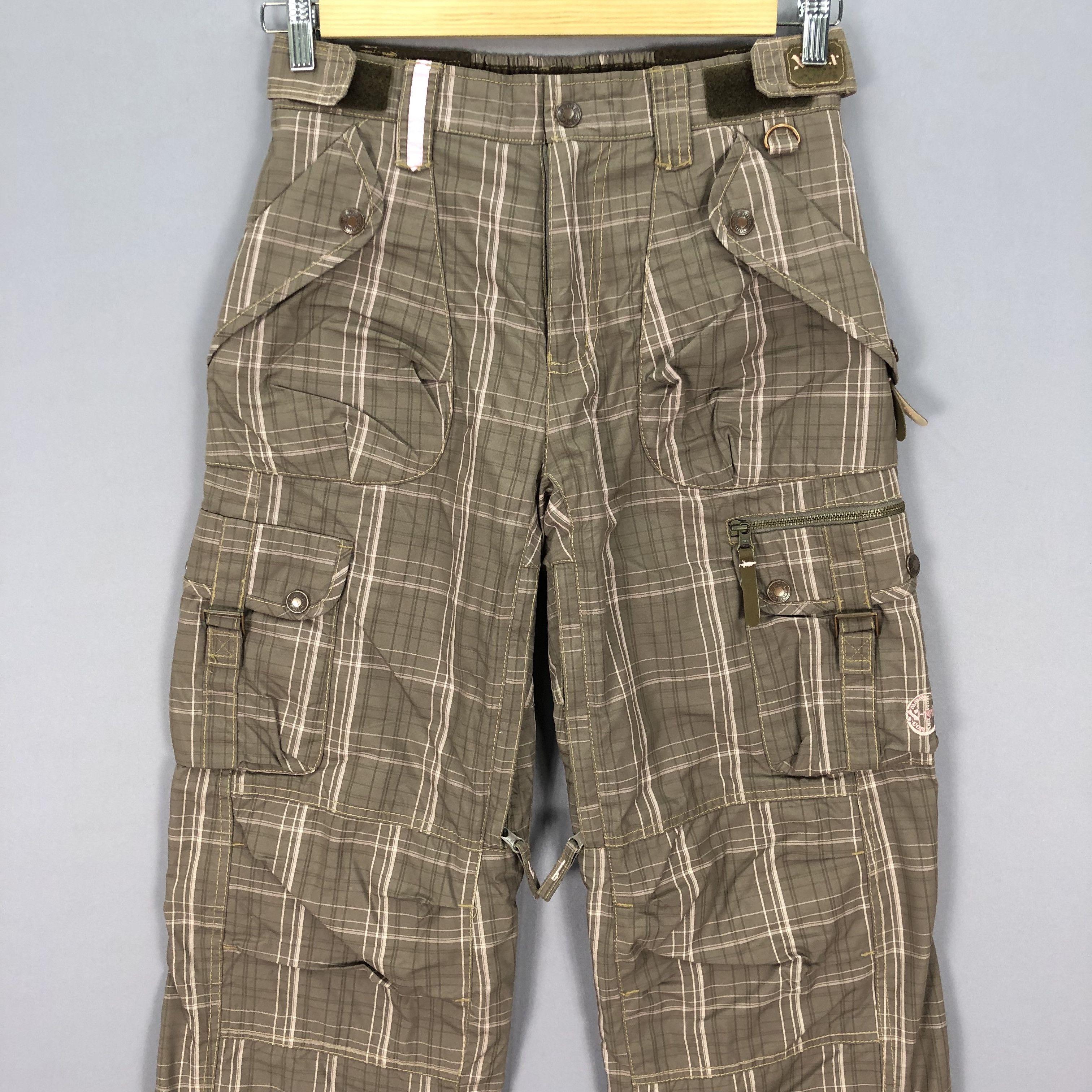 Japanese Brand × Vintage Vintage 90s Checkered Japanese Ski Pants Snowboards Ski Wear Size 28" / US 6 / IT 42 - 3 Thumbnail
