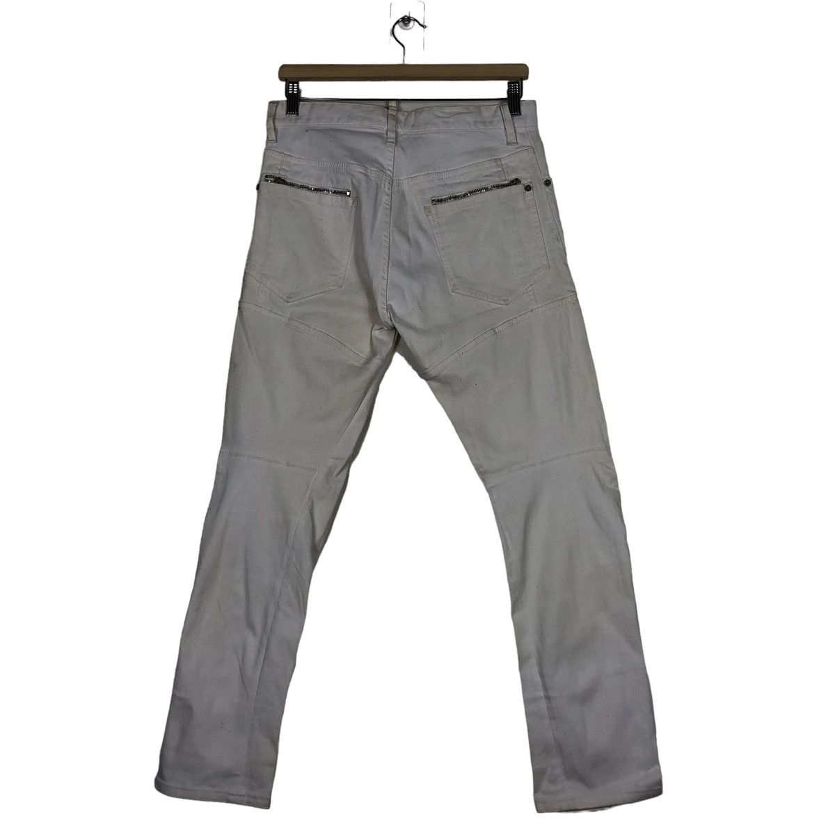 Dsquared2 🔥White Casual Denim Pants Dsquared2 Size US 30 / EU 46 - 8 Thumbnail