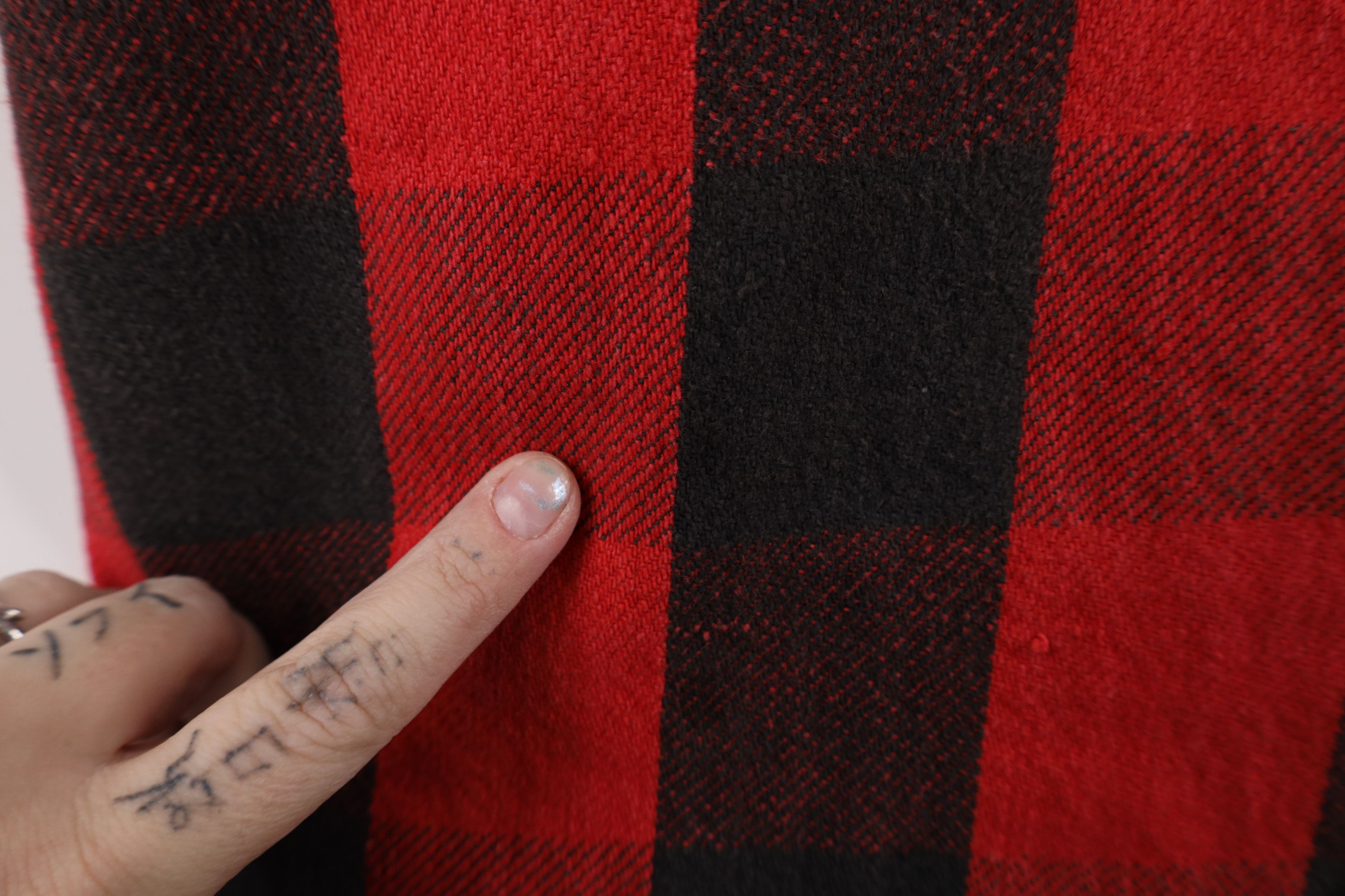 FiveBrother × Vintage Vintage 90s Five Brother Heavyweight Flannel Button Shirt Size US L / EU 52-54 / 3 - 8 Thumbnail