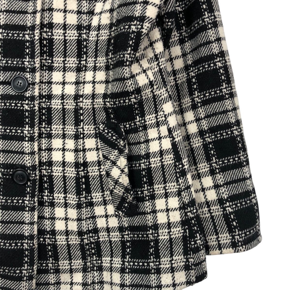 Longchamp × Vintage Vintage French Luxury LONGCHAMP PARIS Checkered Jacket Size M / US 6-8 / IT 42-44 - 4 Thumbnail