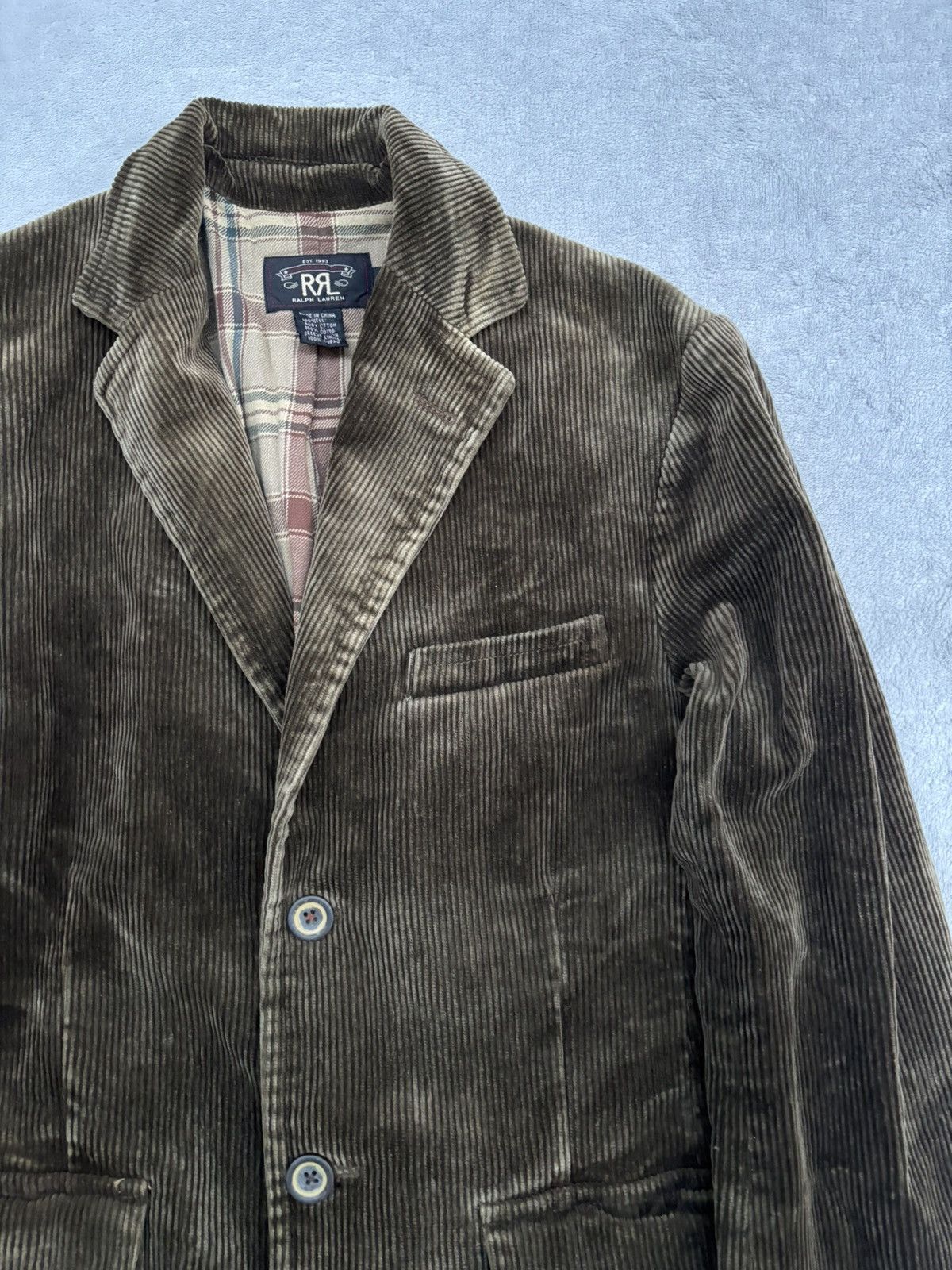 RRL Ralph Lauren RRL Double RL Heavy Corduroy Blazer Jacket Size US S / EU 44-46 / 1 - 5 Thumbnail