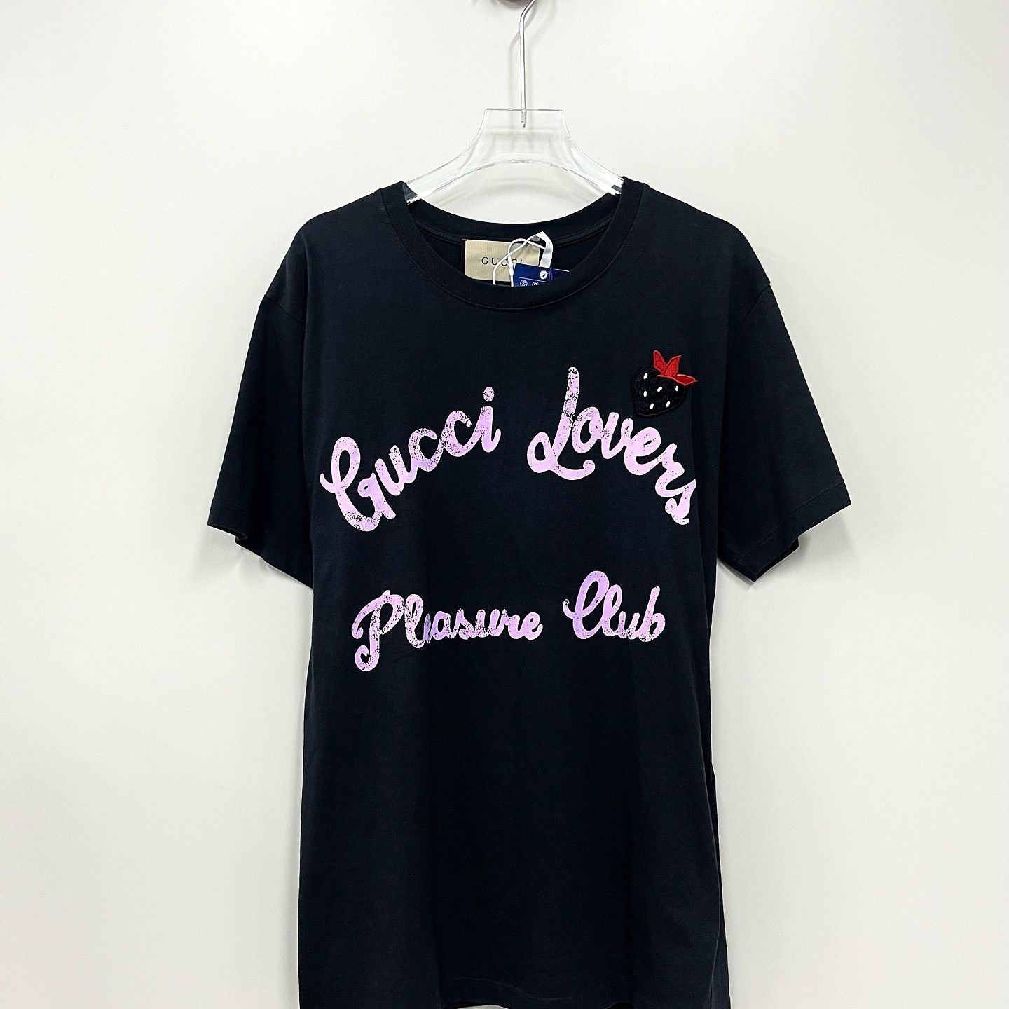 Gucci Gucci Lovers Pleasure Club Graphic T-Shirt XXS Size XXS / US 00 / IT 34 - 1 Thumbnail