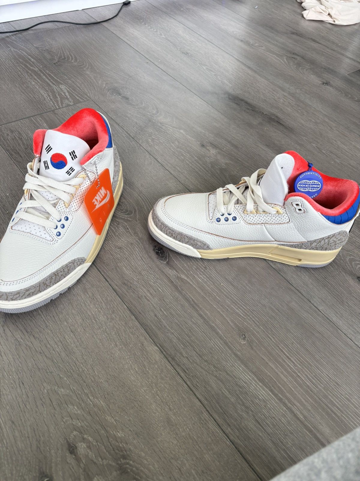 Nike Seoul South Korean Jordan 3s 2.0s Size US 8 / EU 41 - 2 Thumbnail