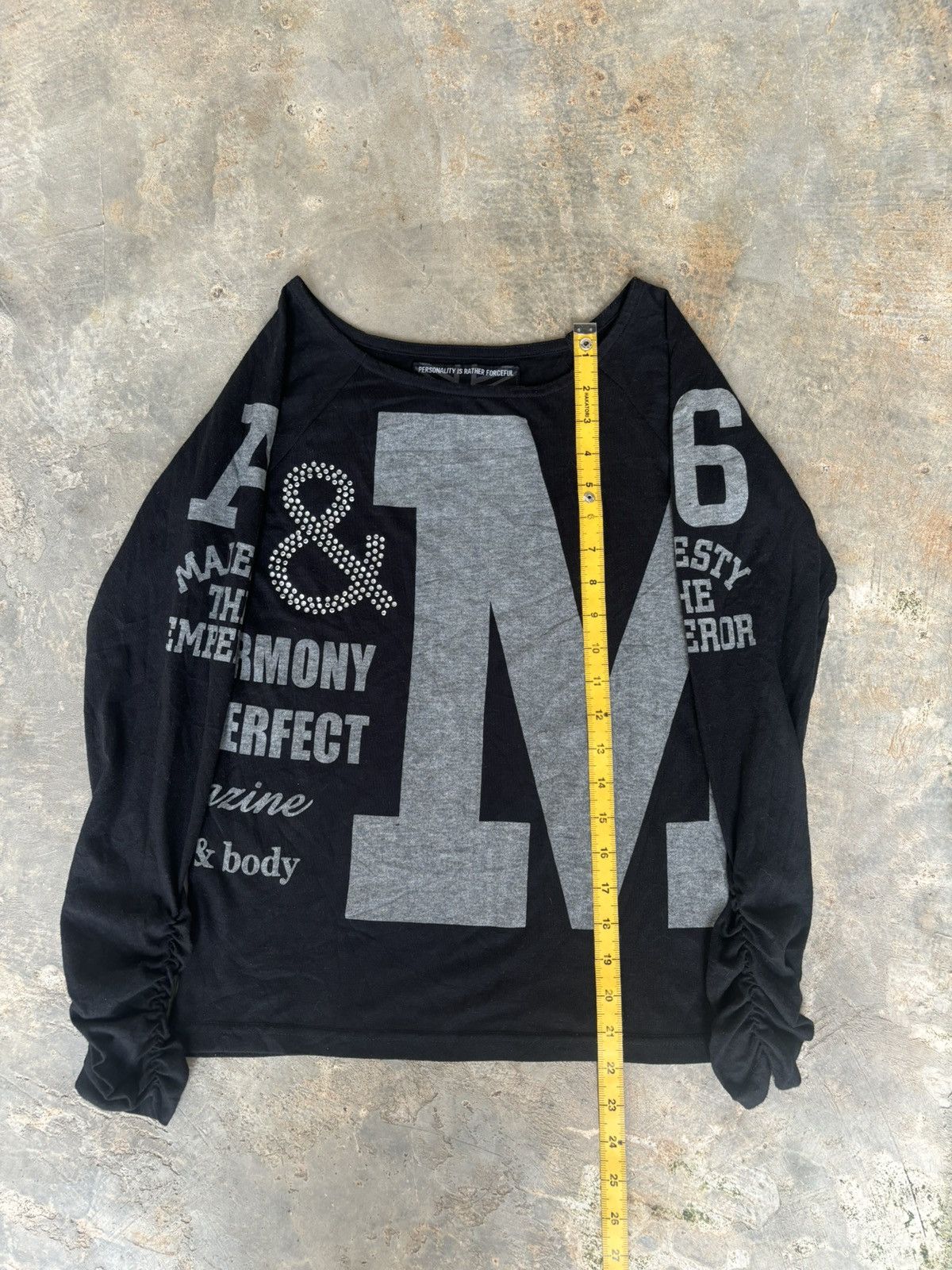 Hysteric Glamour × If Six Was Nine × Japanese Brand Y2k Plein Beaute Opium Punk Style Women's Longsleeve Size M / US 6-8 / IT 42-44 - 12 Thumbnail