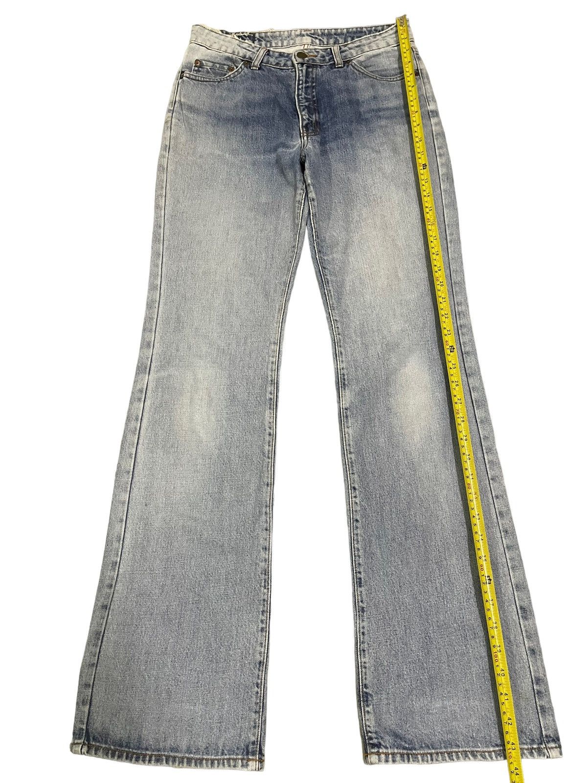 If Six Was Nine Vintage Japanese Brand Blue Wash Flare Jeans Size US 30 / EU 46 - 10 Thumbnail