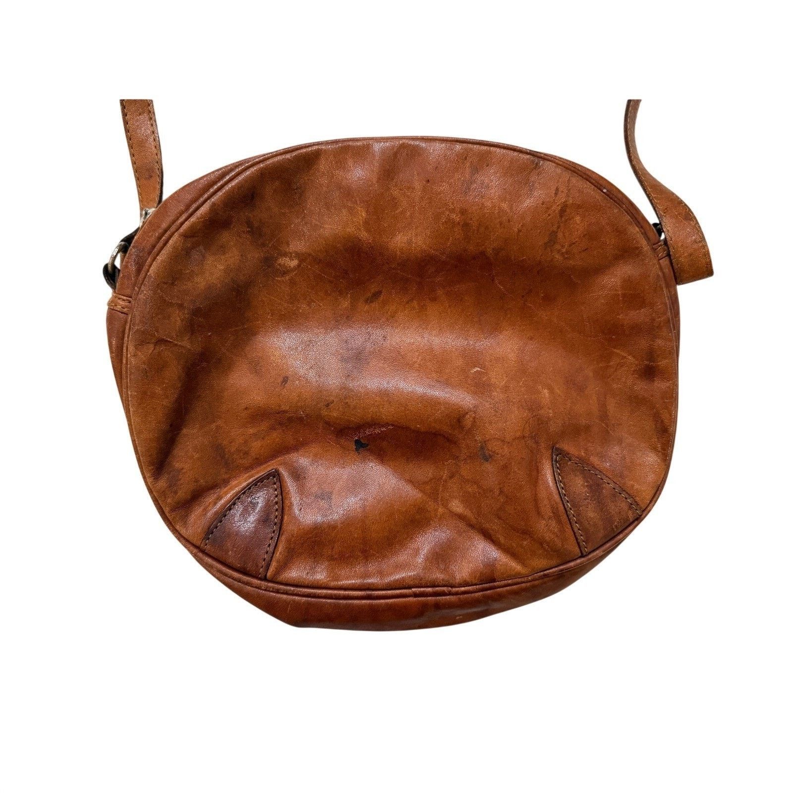 & Other Stories Vintage 70s Cuero Vega Purse Leather Snakeskin Patchwork Size ONE SIZE - 6 Thumbnail