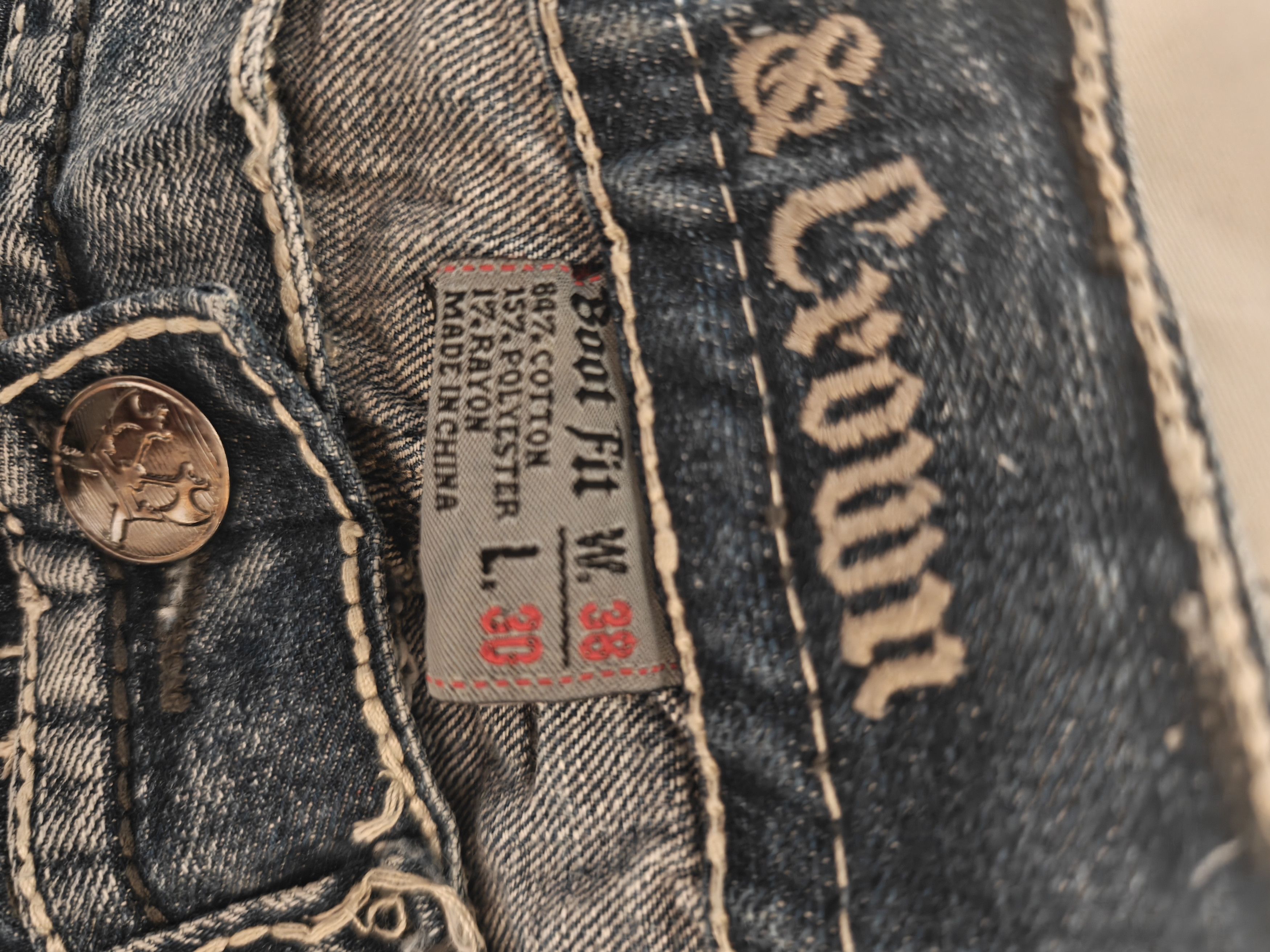 Other Axe and Crown Denim Jeans Size US 34 / EU 50 - 5 Thumbnail