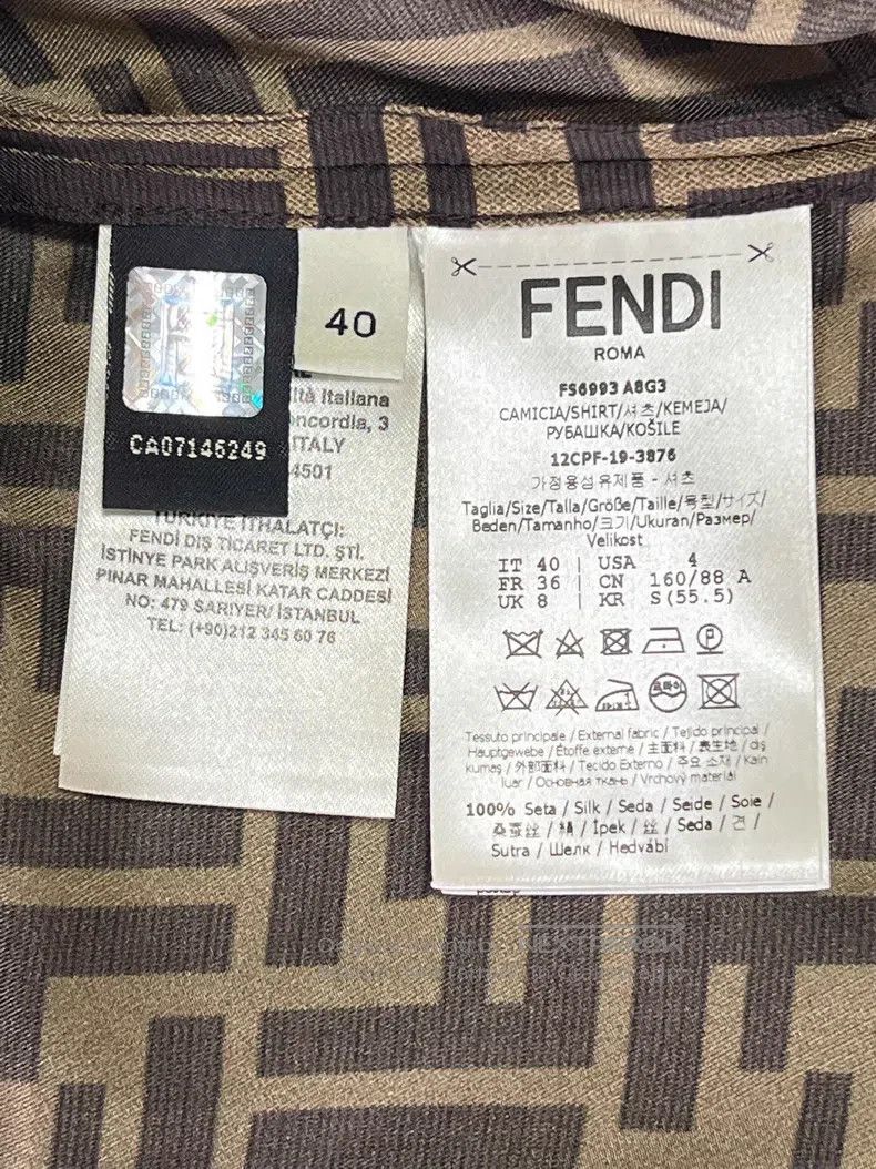 Fendi Fendi Shirt Size XS / US 0-2 / IT 36-38 - 7 Thumbnail