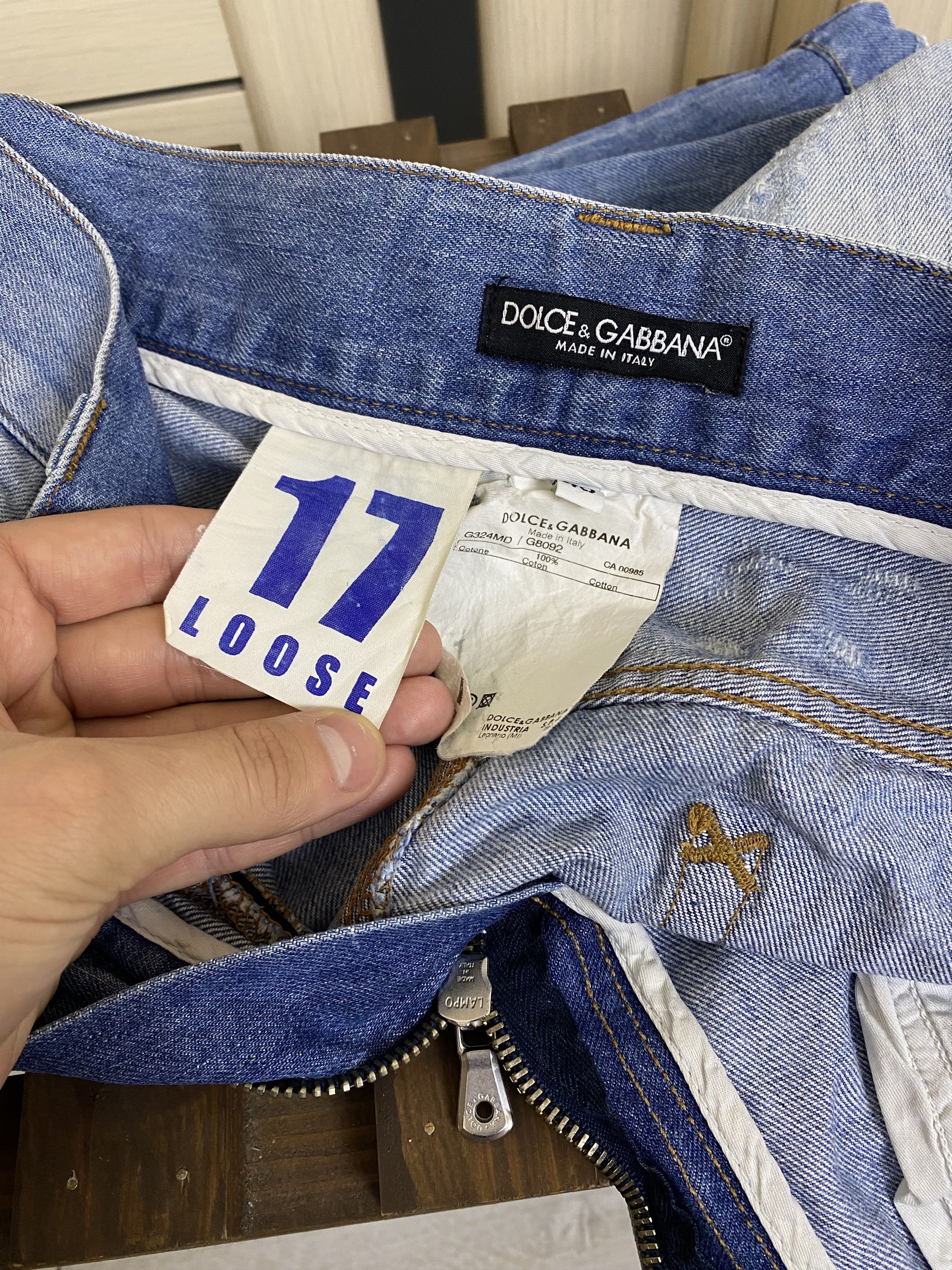 Dolce & Gabbana Dolce Gabbana marina yachting distressed washed jeans Size US 32 / EU 48 - 8 Thumbnail