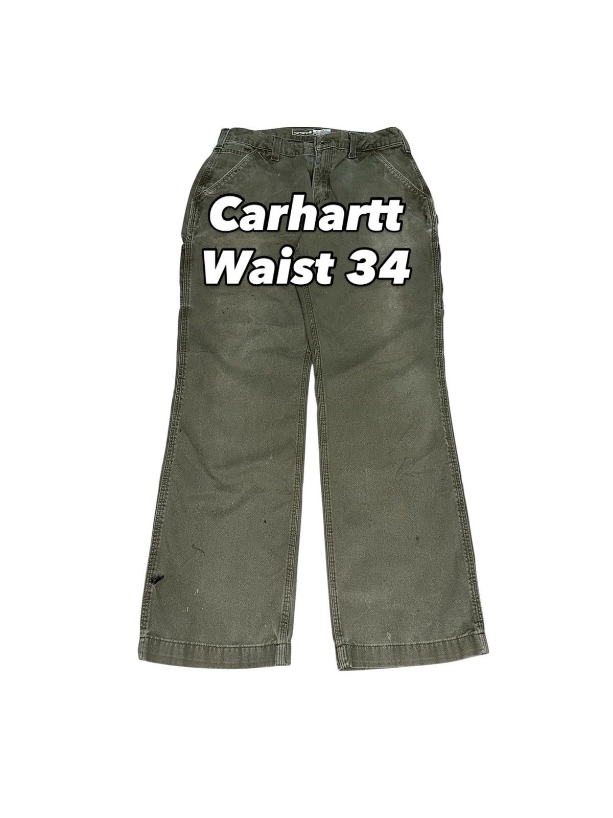 Carhartt Carhartt casual pants vintage Size US 34 / EU 50 - 1 Thumbnail