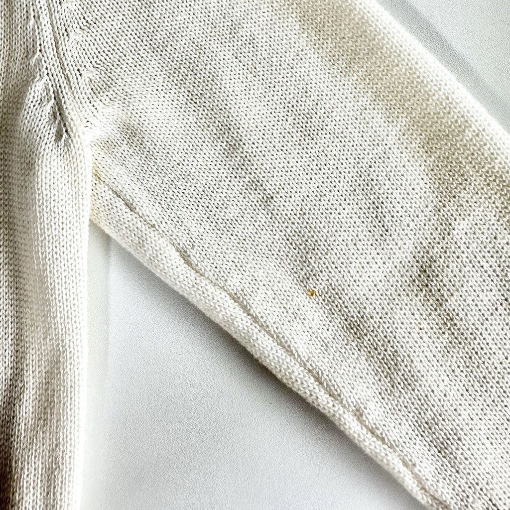 DKNY DKNY White Cotton Open Cardigan Size Medium Zipper Detail Size M / US 6-8 / IT 42-44 - 12 Thumbnail