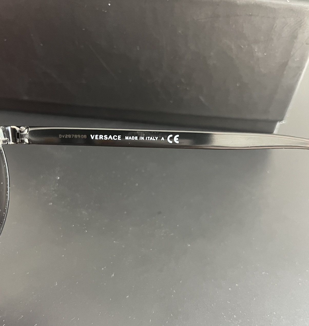 Versace Versace black round sunglasses Size ONE SIZE - 11 Thumbnail