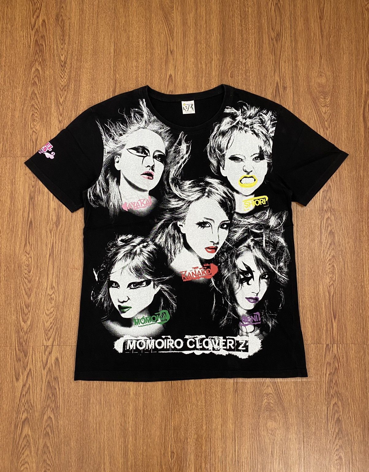 Band Tees × Japanese Brand × Vintage Angel eyes Momoiro clover Z t-shirt Size US L / EU 52-54 / 3 - 1 Thumbnail