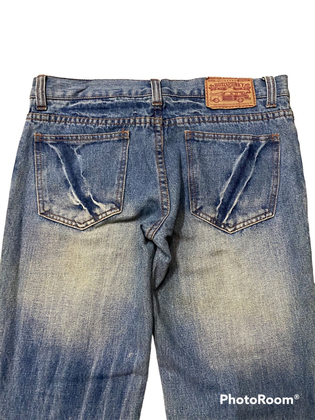 Hysteric Glamour × If Six Was Nine × Tornado Mart Flare Jeans Distressed Grunge Avantgarde Size US 32 / EU 48 - 13 Thumbnail