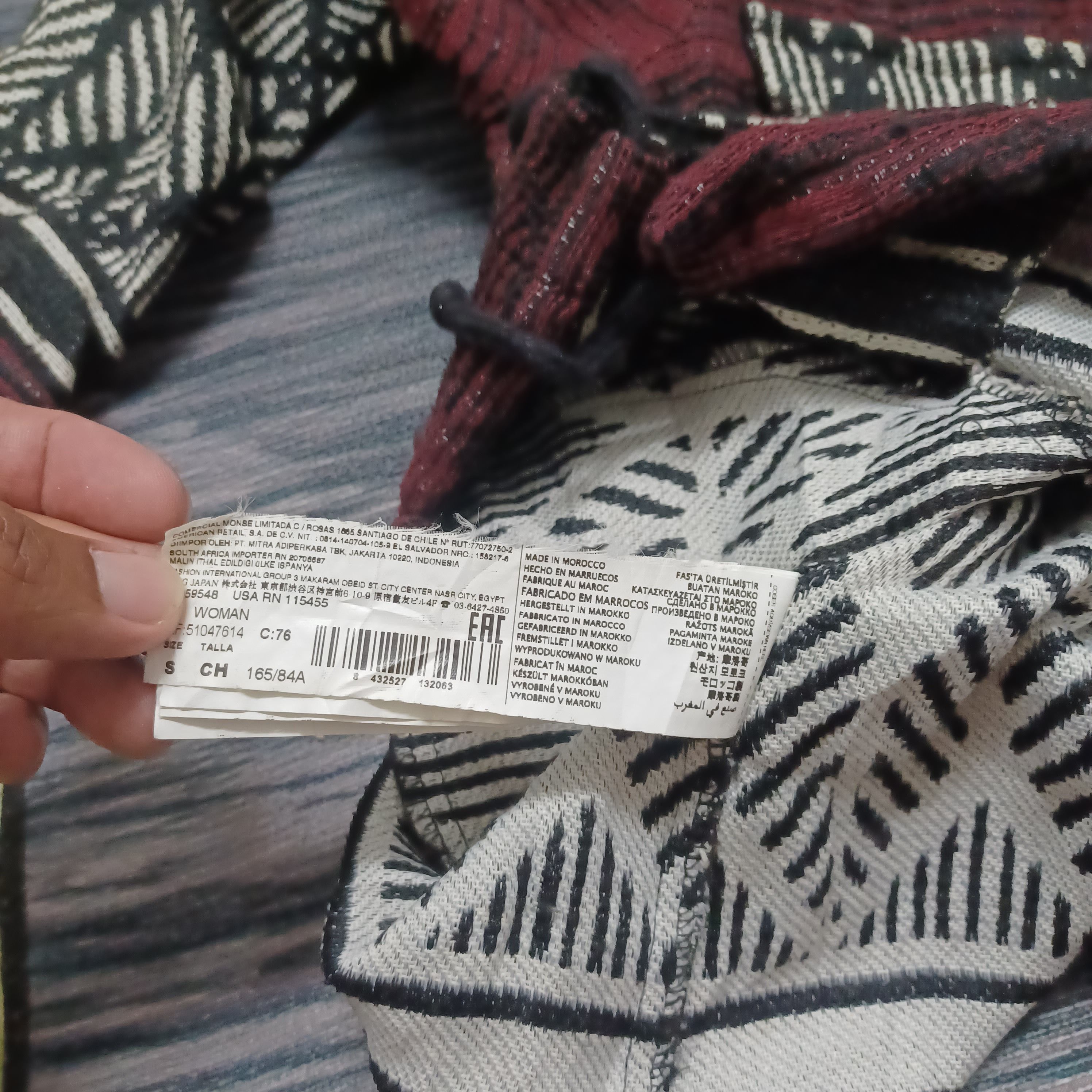 Mango × Native MNG Tribal Native Shacket Flannel Shirt Jacket Size S / US 4 / IT 40 - 7 Thumbnail