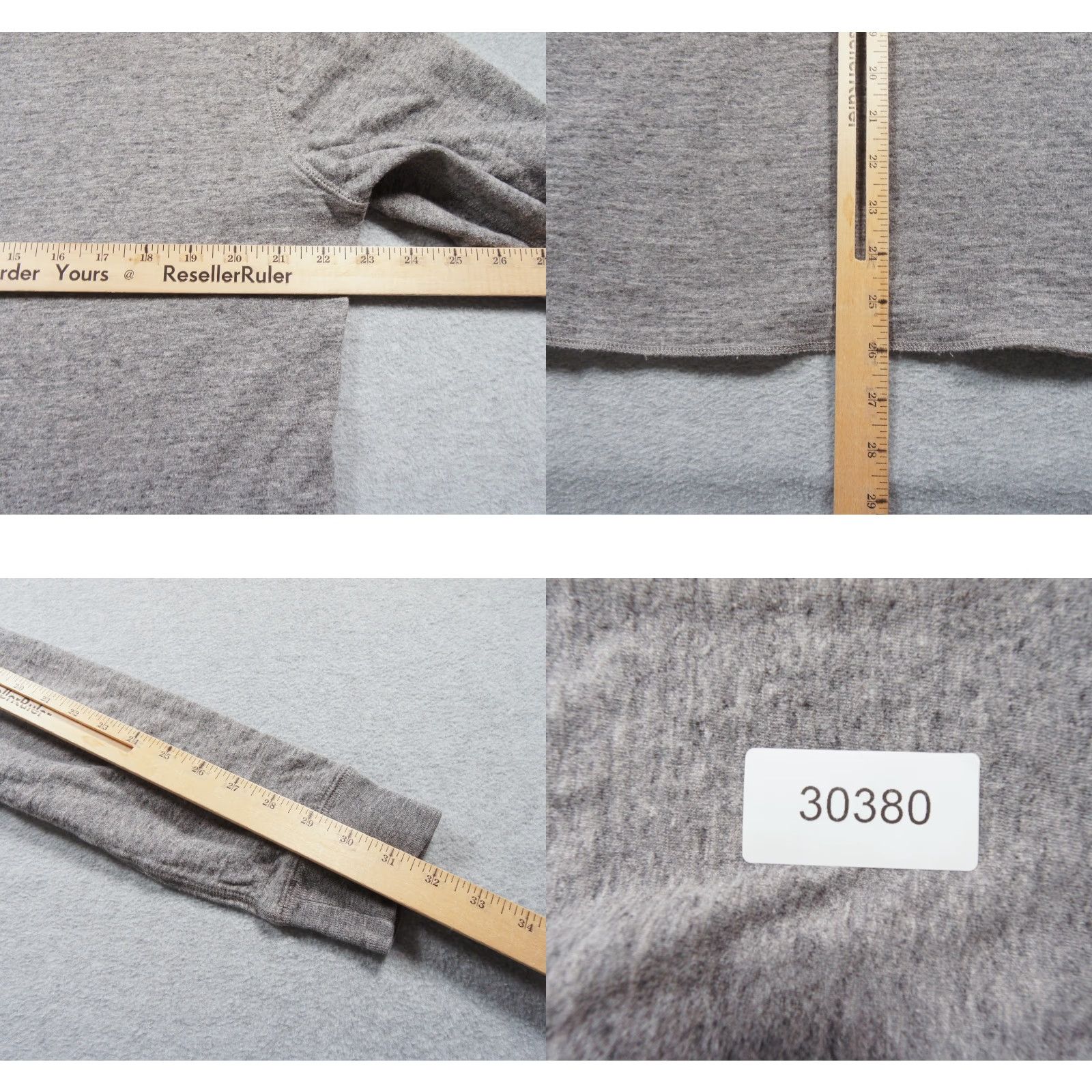 J.Crew JCrew Shirt Mens LT Gray Henley Long Sleeve Outdoor Adult Knit Goods Regular Big & Tall Size US L / EU 52-54 / 3 - 8 Thumbnail