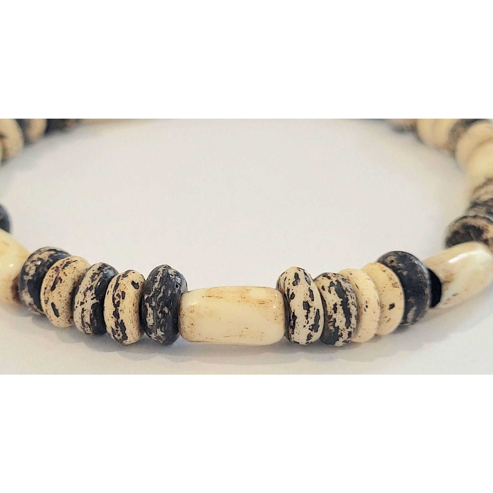 & Other Stories Natural Jasper Agate & Bone Jewelry Set Boho Chic Statement Size ONE SIZE - 10 Thumbnail
