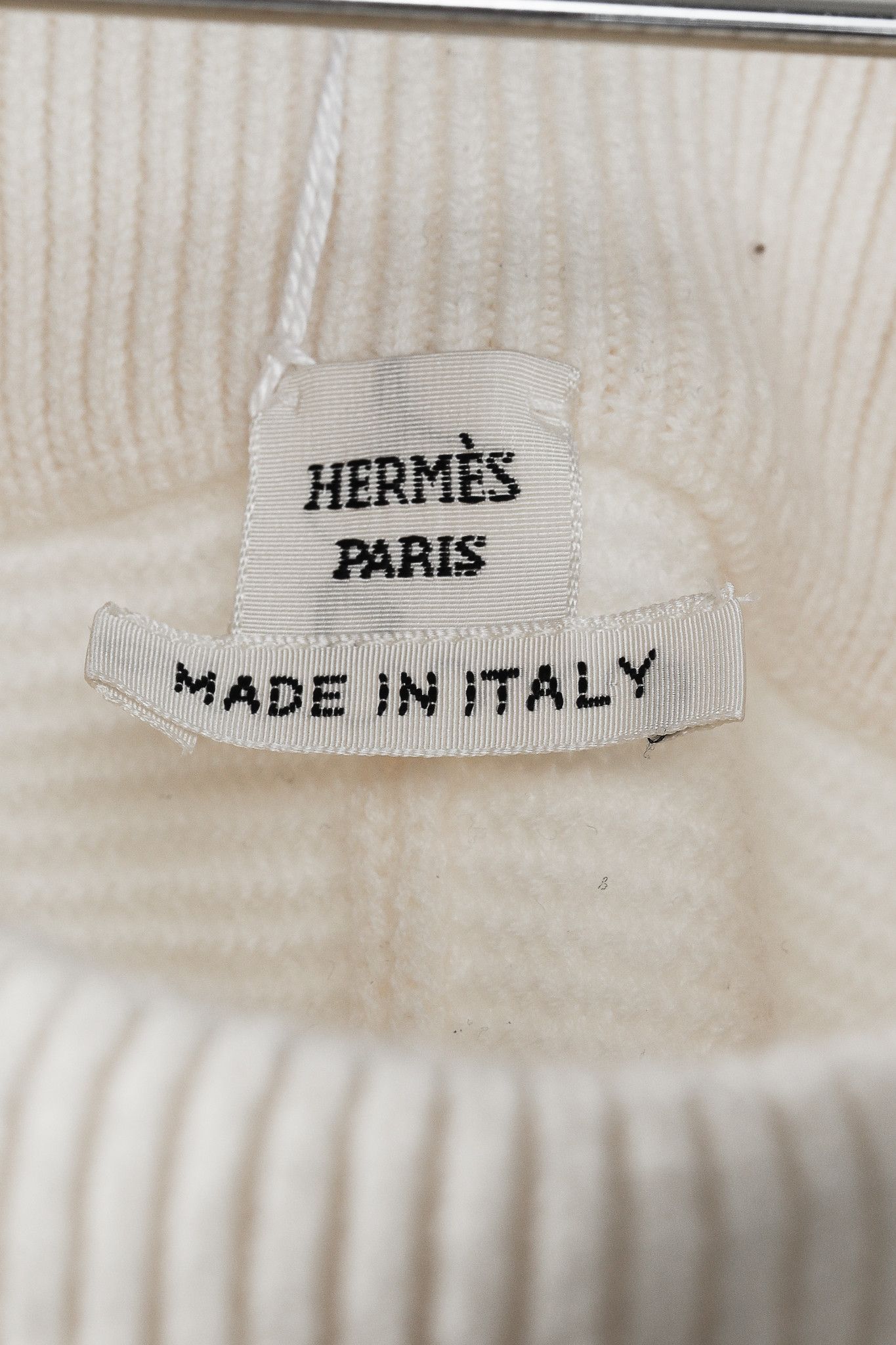 Hermes Hermes Cream Monogram Wool-Knit Sweater Vest & Pants Set Size M / US 6-8 / IT 42-44 - 16 Thumbnail