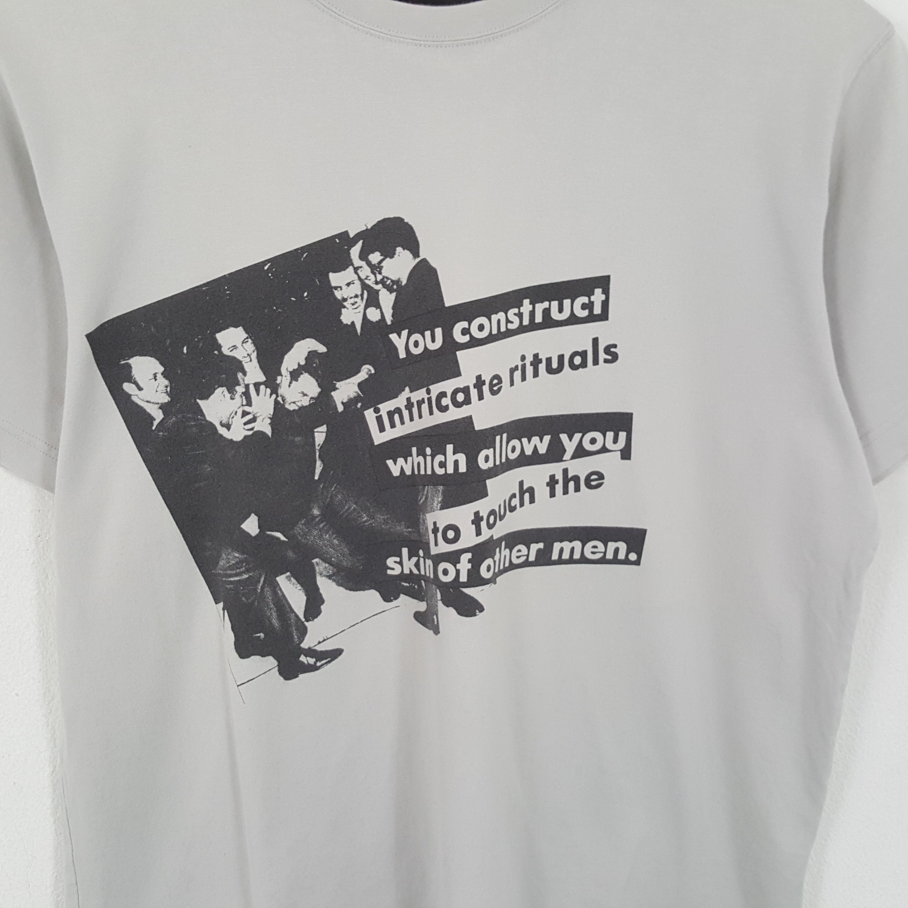 Barbara Kruger × Japanese Brand × Vintage BARBARA KRUGER X Japanese Brand Streetwear Style Tshirt Size US L / EU 52-54 / 3 - 2 Thumbnail