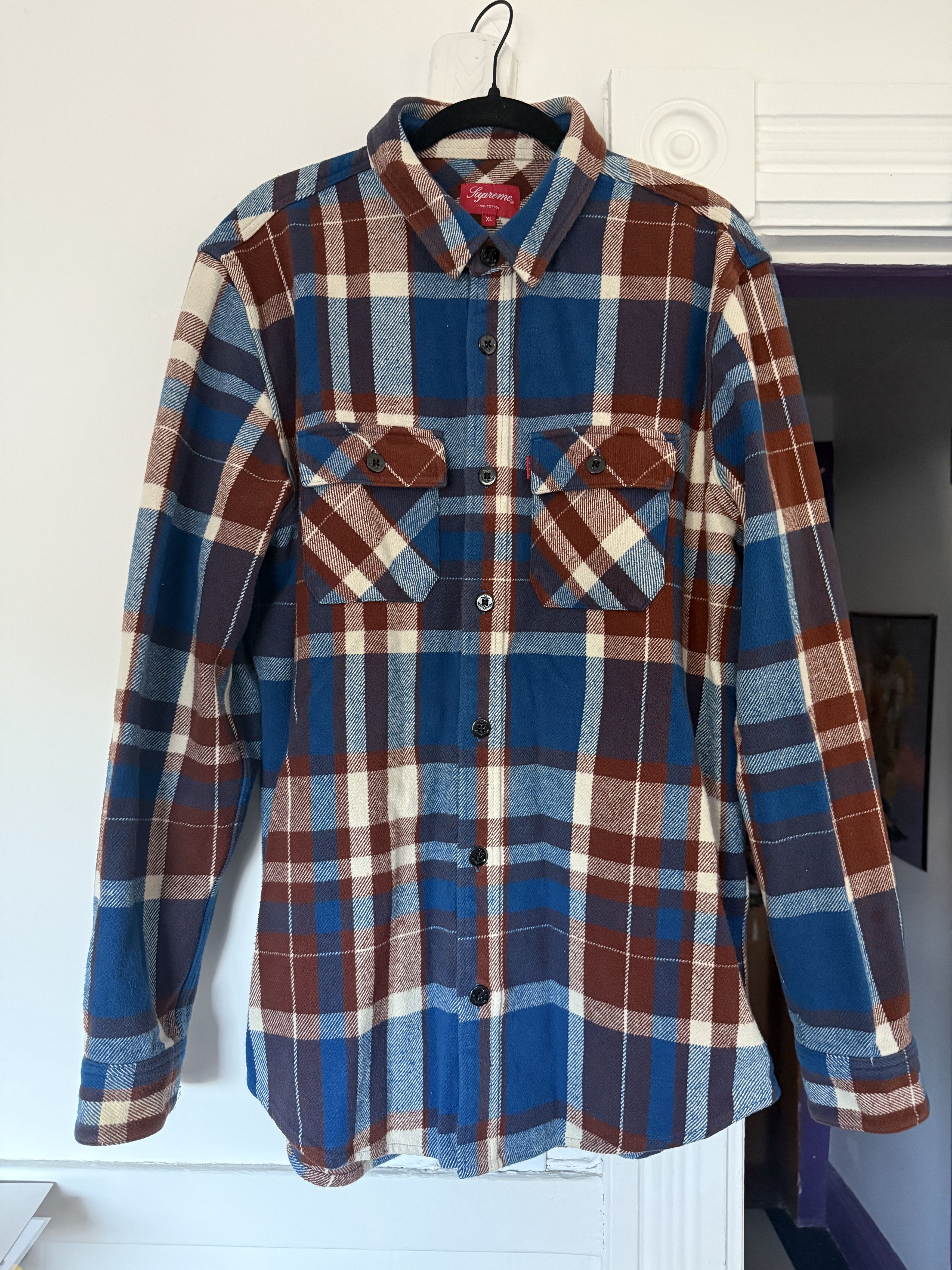 Supreme Supreme Flannel Size US XL / EU 56 / 4 - 1 Thumbnail