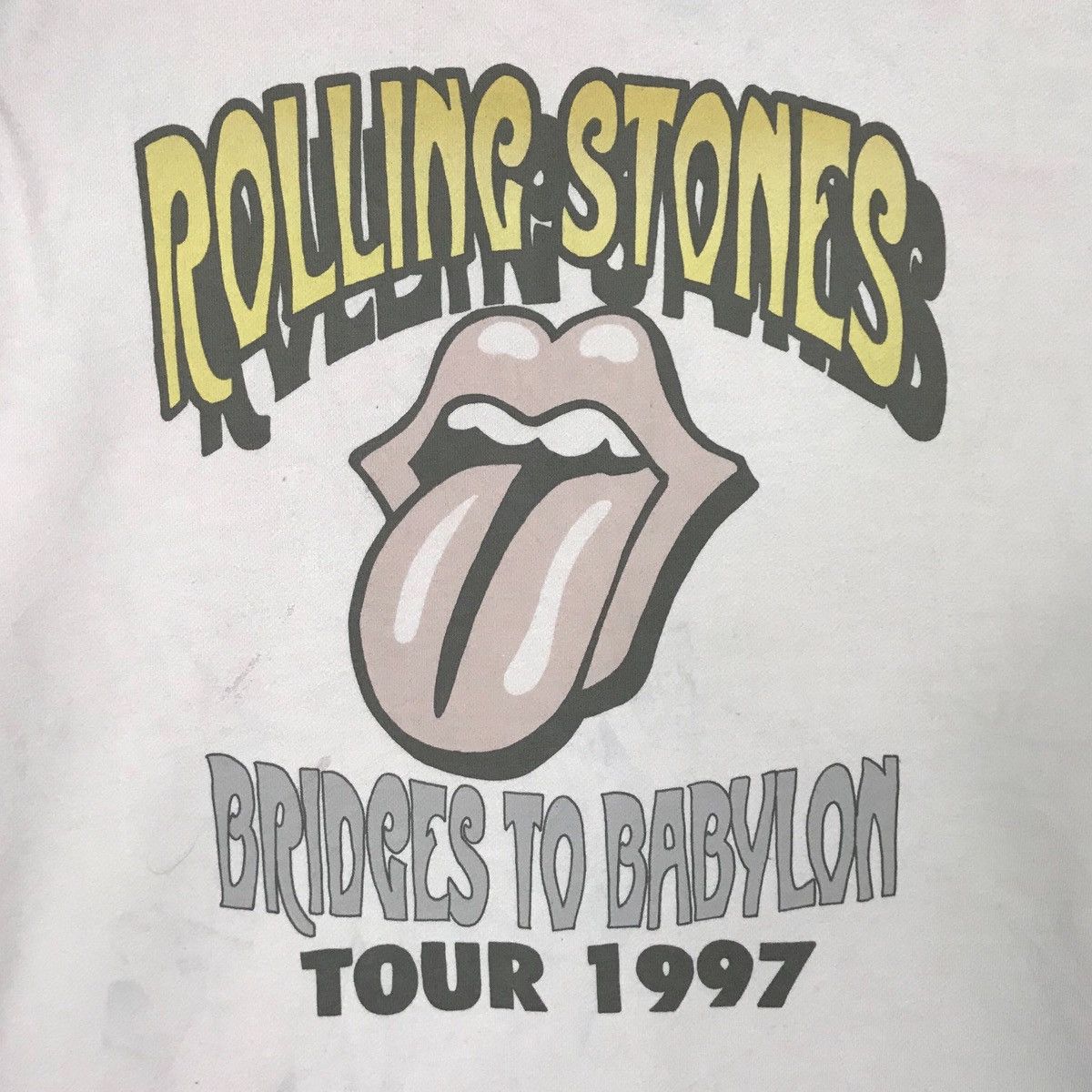 American Eagle Outfitters Vintage American Eagle Rolling Stones Pullover Jumper Size US S / EU 44-46 / 1 - 3 Thumbnail