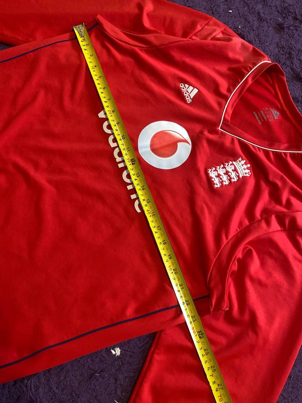 England Cricket Team Vodafone long sleeve jersey shirt