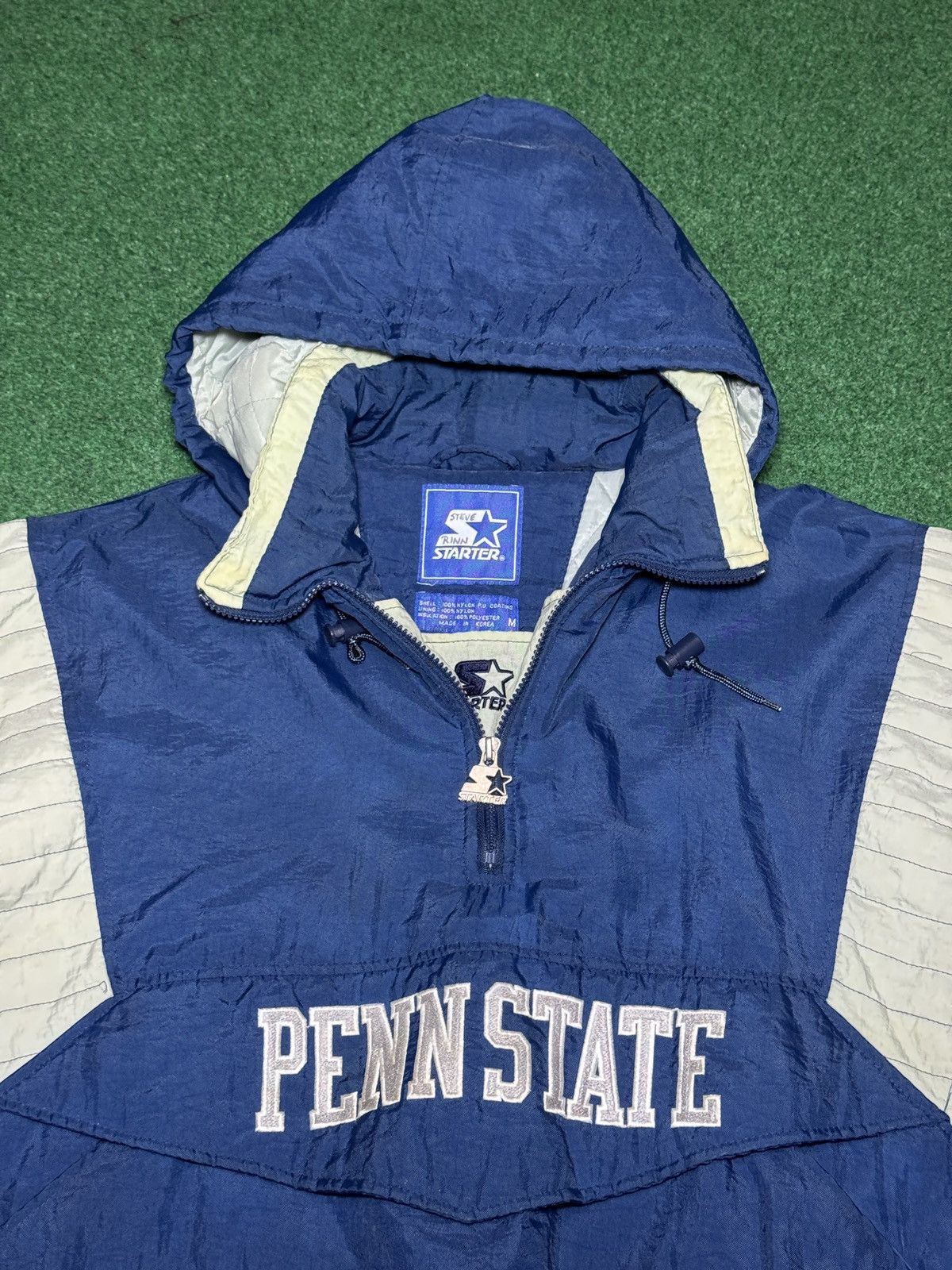 Starter 90s Starter Penn State Nittany Lions Pullover 1/2 Zip Jacket Size US M / EU 48-50 / 2 - 2 Thumbnail