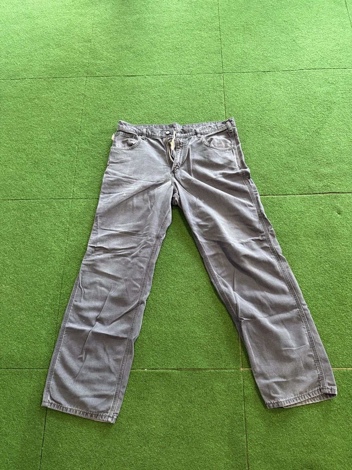 Carhartt Vintage Flame Resistant Carhartt 36x32 Size US 32 / EU 48 - 2 Thumbnail