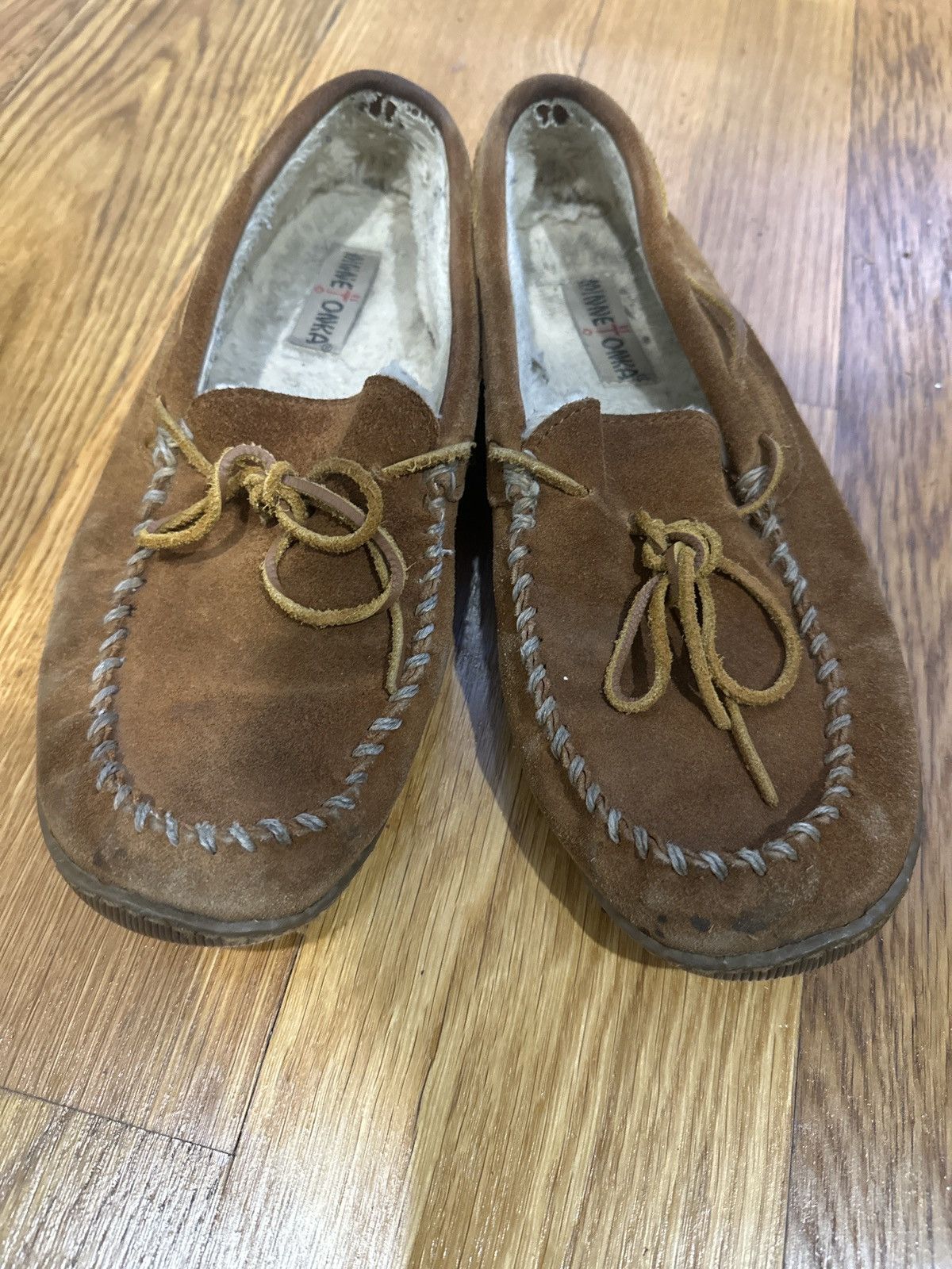 Minnetonka Brown Minnetonka Slip Ons Size US 11 / EU 44 - 6 Thumbnail