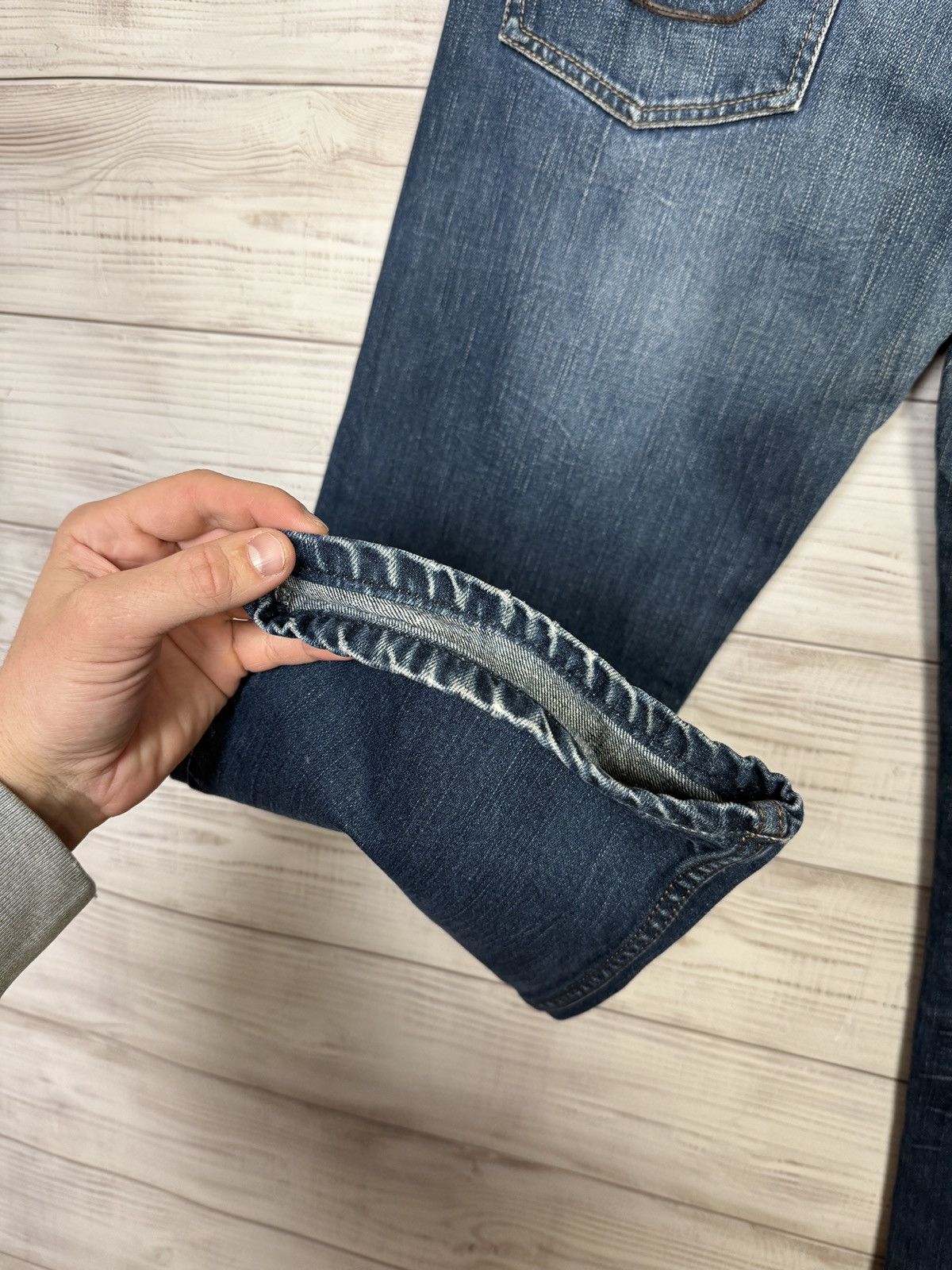 Diesel Vintage Diesel Jeans Big Logo Denim Pants Japanese Size US 34 / EU 50 - 14 Thumbnail