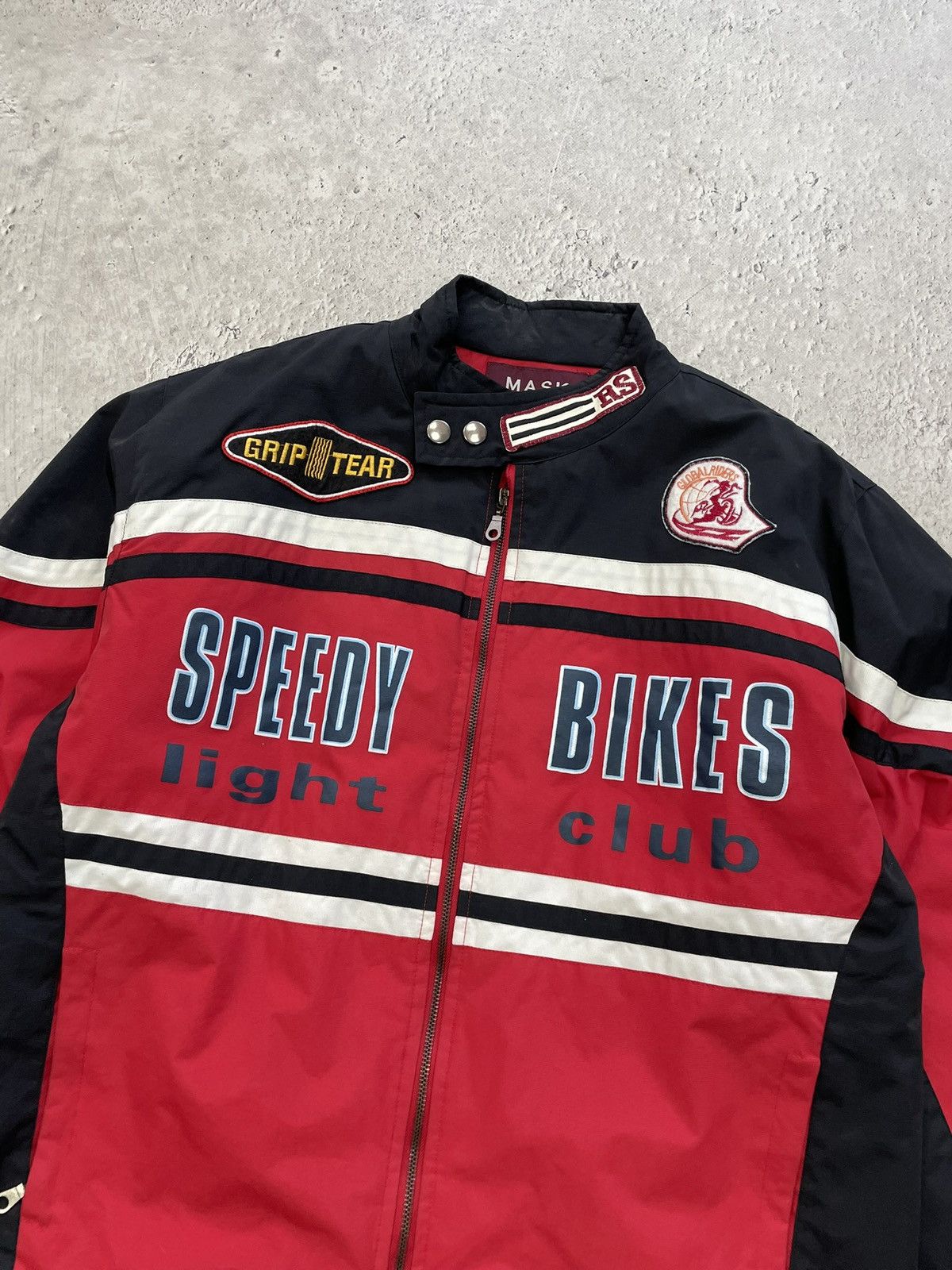 Harley Davidson Hype racing nylon marlboro style moto jacket y2k hype Size US XL / EU 56 / 4 - 4 Thumbnail