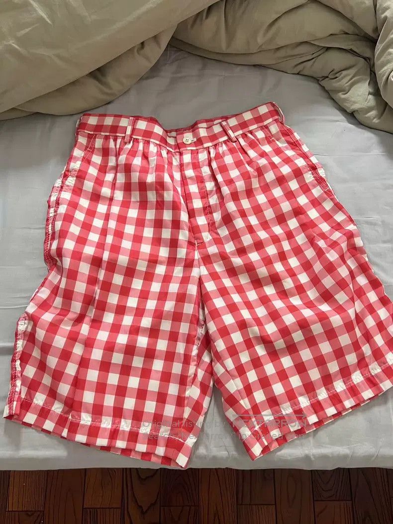 Comme des Garcons Comme des Garcons size M Checked Shorts Size 23" - 1 Thumbnail