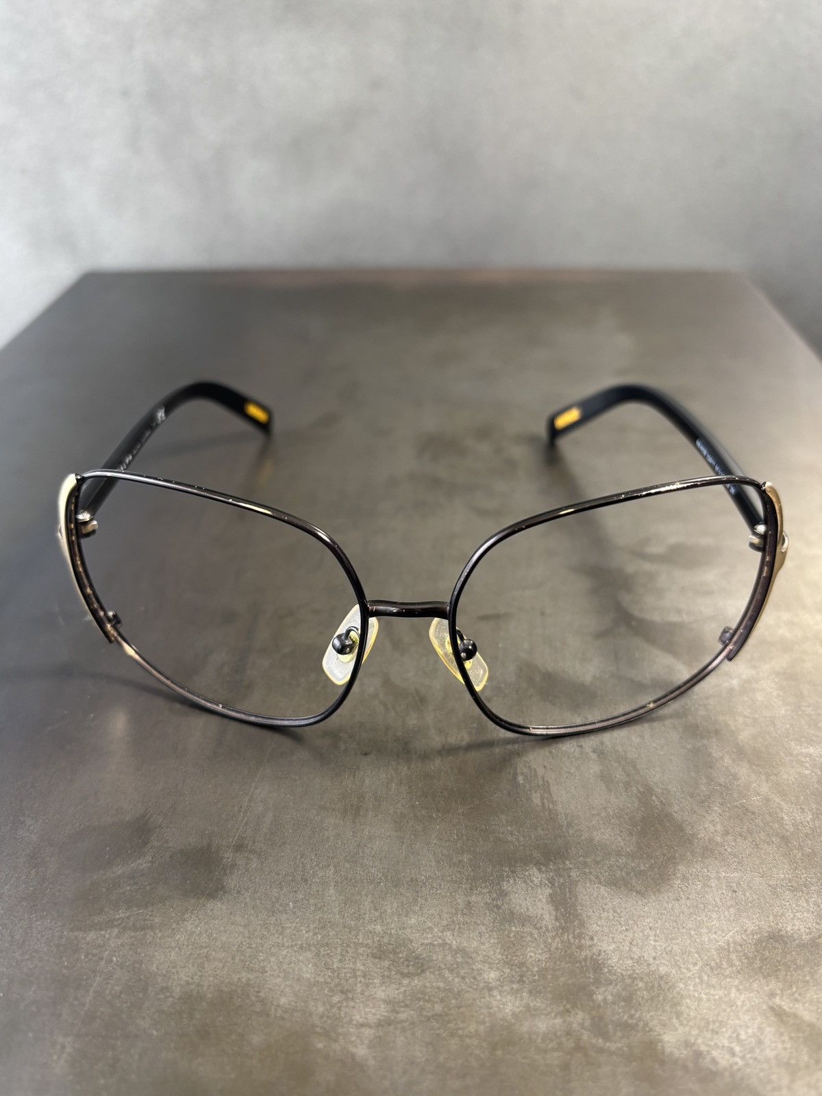 Polo Ralph Lauren 2000s Vintage Ralph Lauren Eyeglasses Frames RA 4038 Metal Size ONE SIZE - 7 Thumbnail
