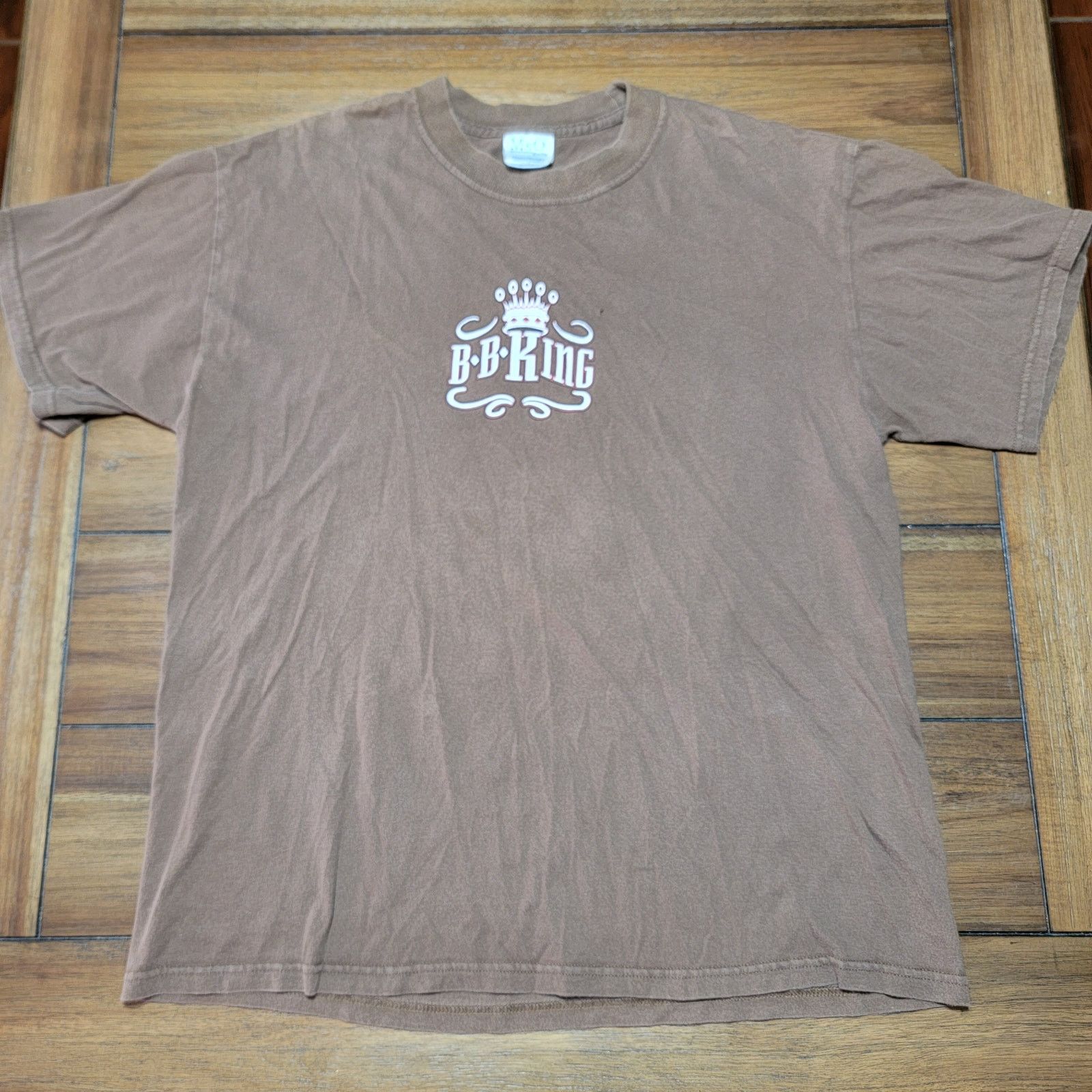 Other VINTAGE BB King Brown Unisex Tee (05-06) - Size Large Size US L / EU 52-54 / 3 - 1 Thumbnail