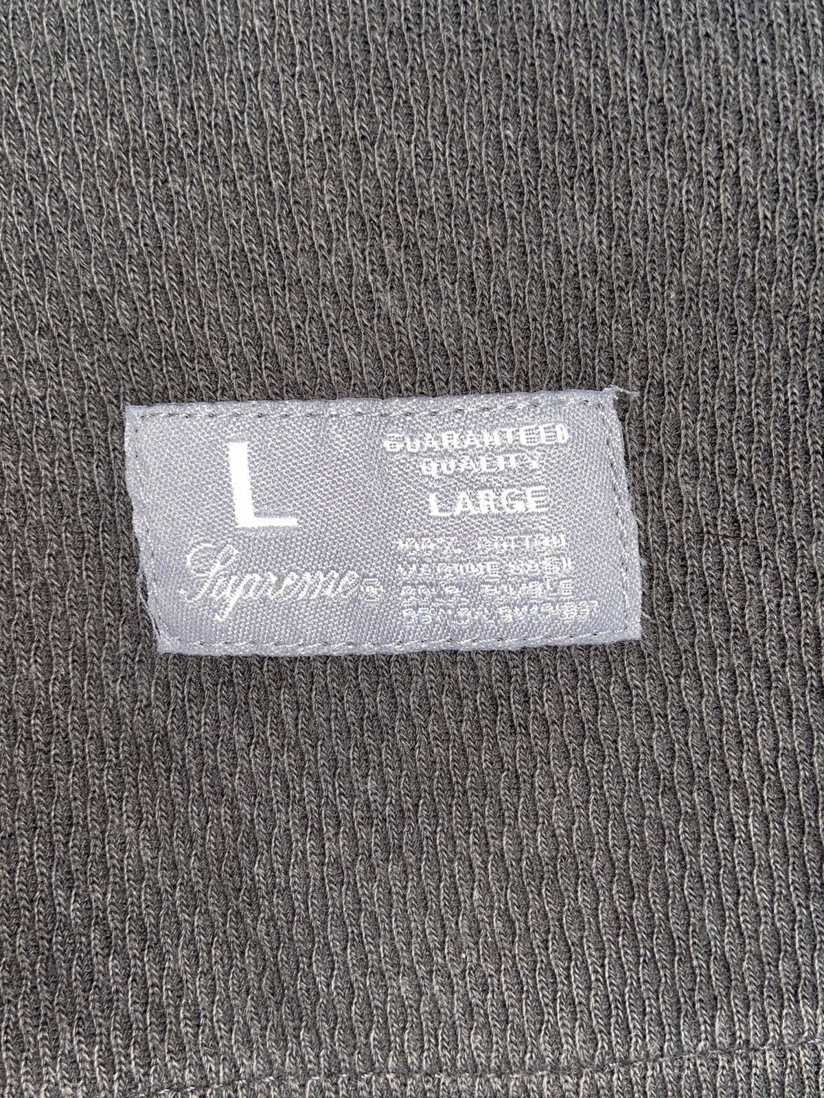 Supreme SUPREME Long Sleveed T-shirt Size US XXL / EU 58 / 5 - 11 Thumbnail