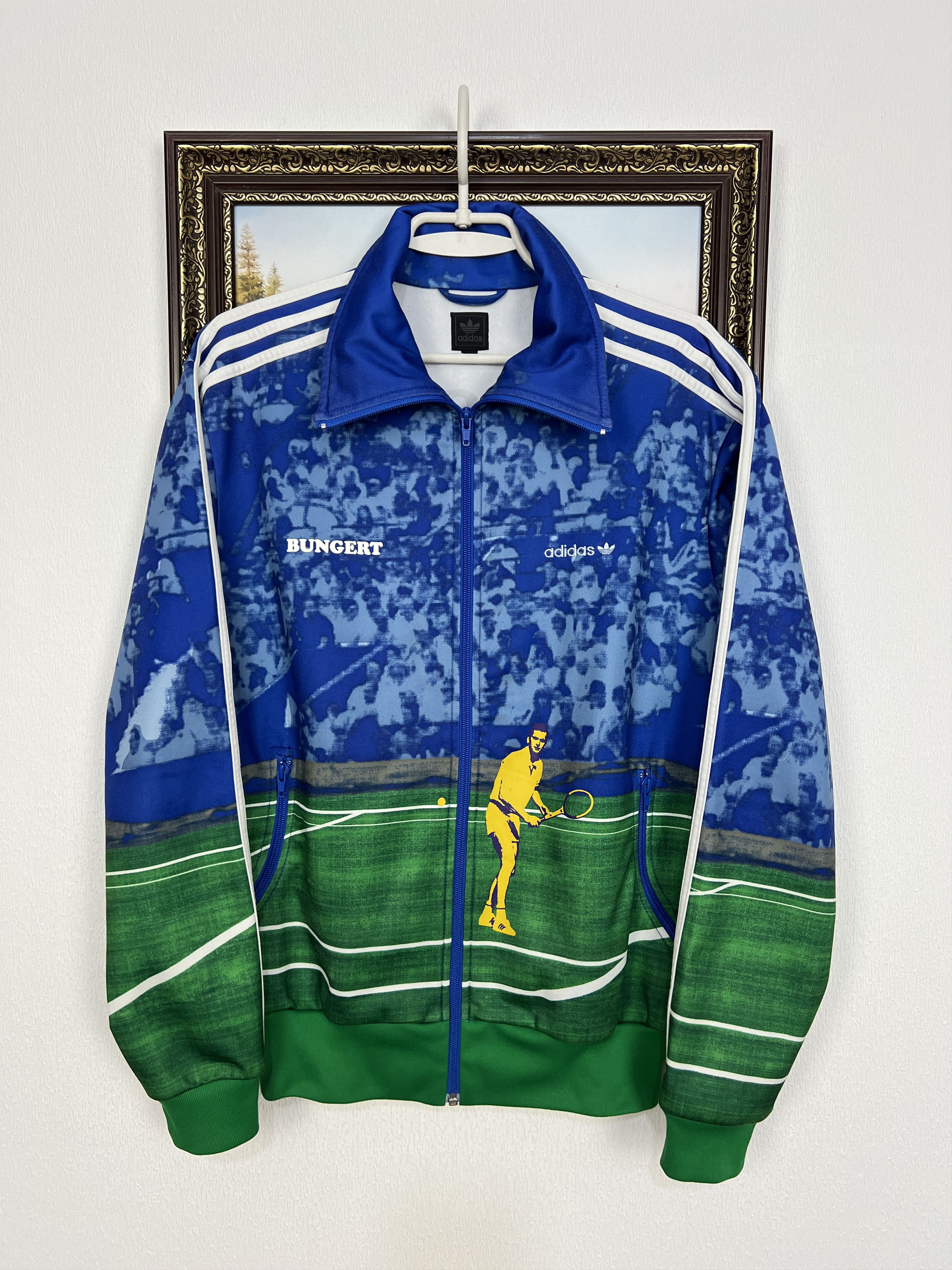 Adidas Vintage Adidas Originals Wilhelm Bungert Tennis Jacket Size US M / EU 48-50 / 2 - 1 Thumbnail