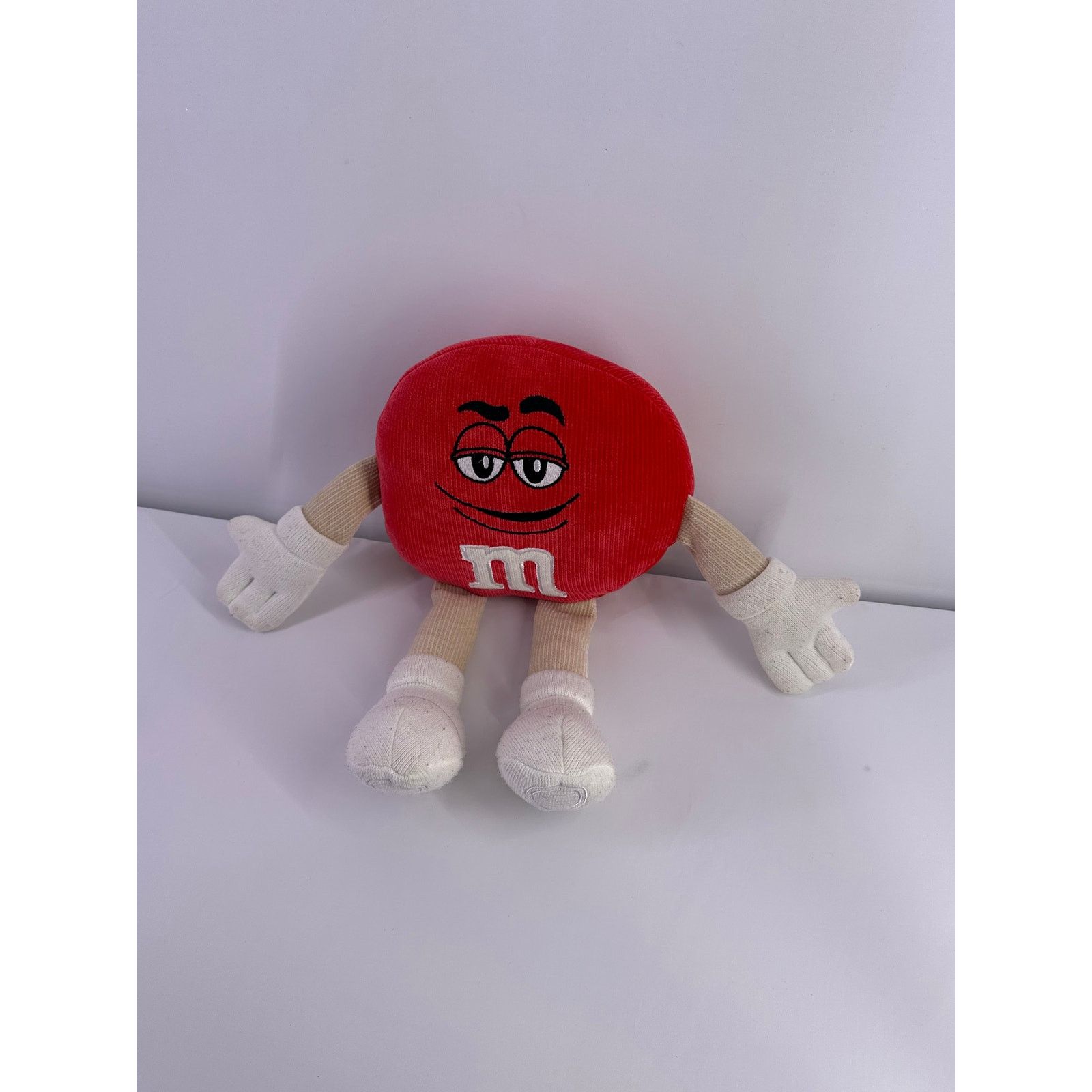& Other Stories Red M&M Large Collectible Plush Soft Toy 14” Tall Size ONE SIZE - 4 Thumbnail