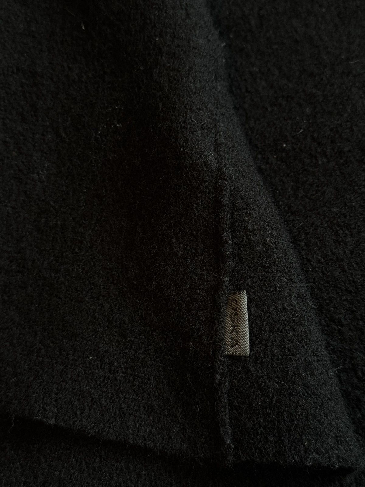 Designer × OSKA Oska avant garde 100% wool hooded zip coat jacket Size M / US 6-8 / IT 42-44 - 4 Thumbnail
