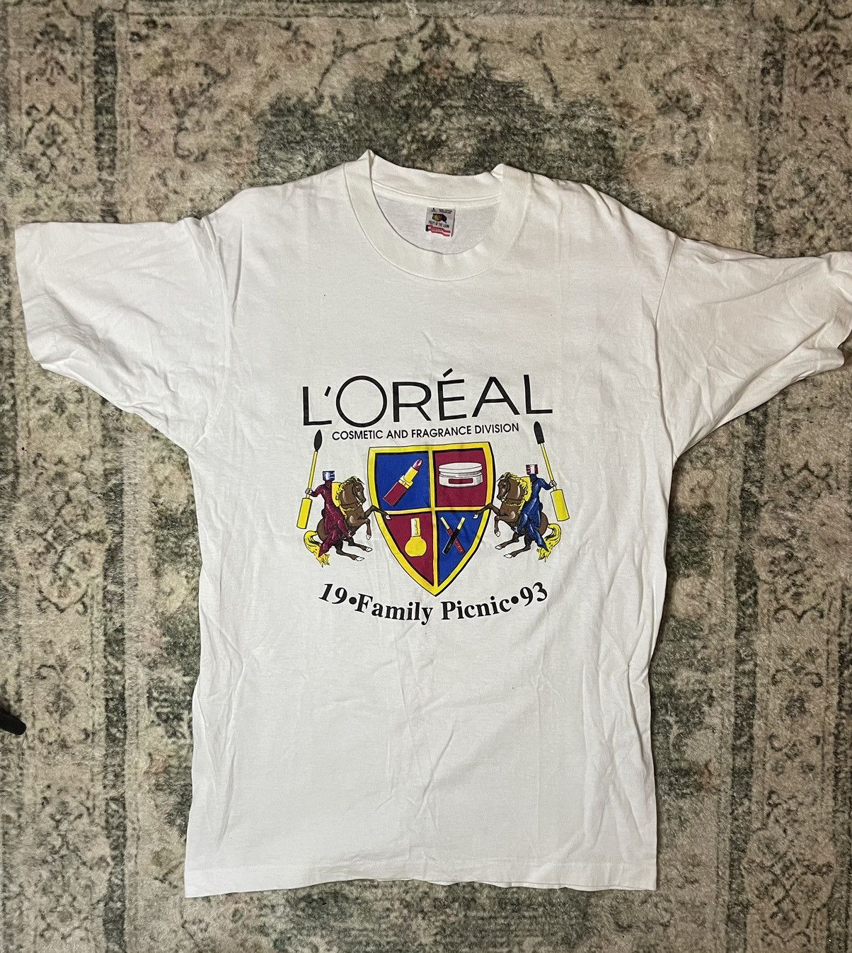 Vintage L’ORÉAL 1994 Size US L / EU 52-54 / 3 - 1 Thumbnail