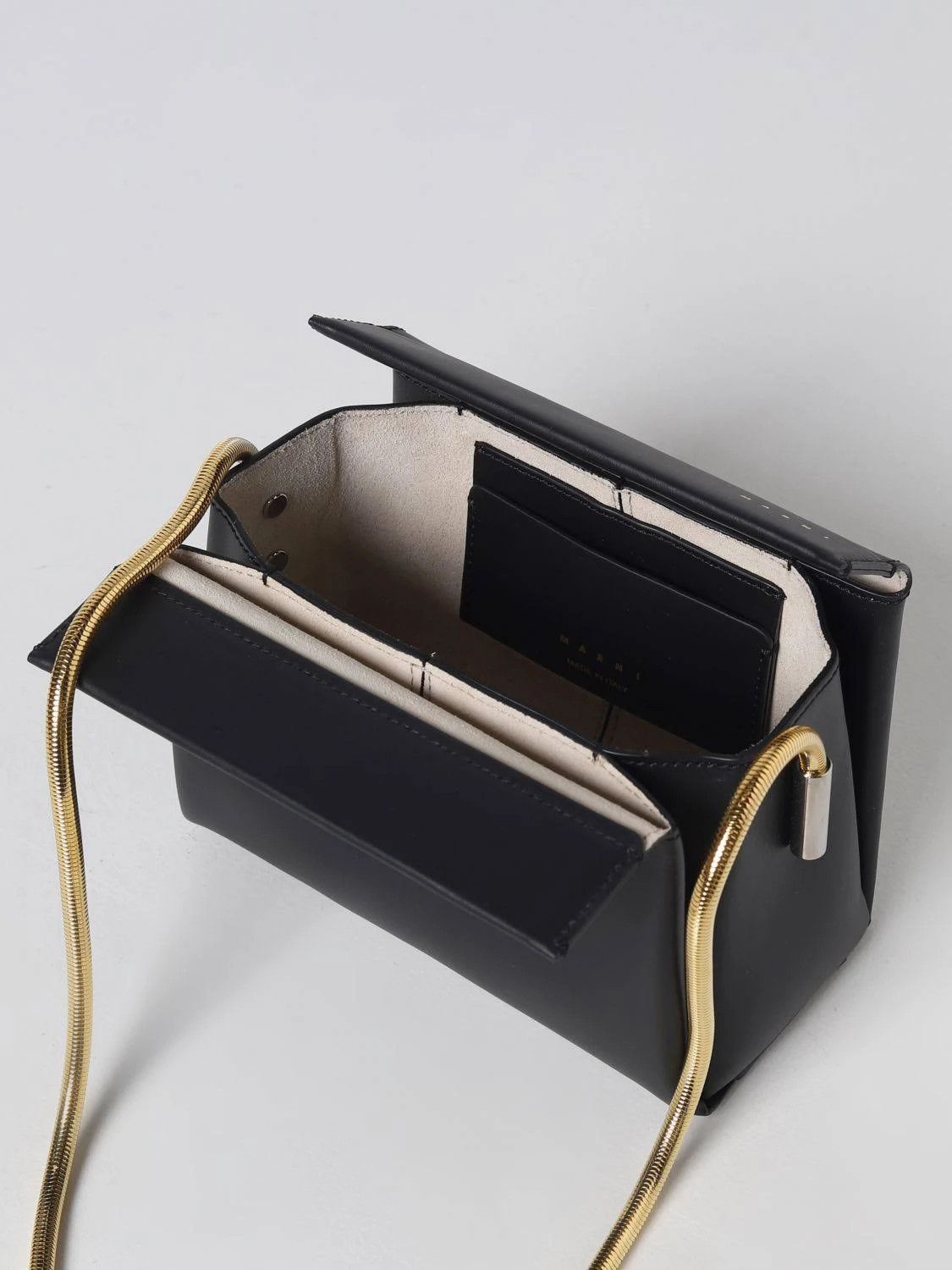 Marni o1srvl11e0624 Size: OS / Toggle Bag in Black Size ONE SIZE - 3 Thumbnail