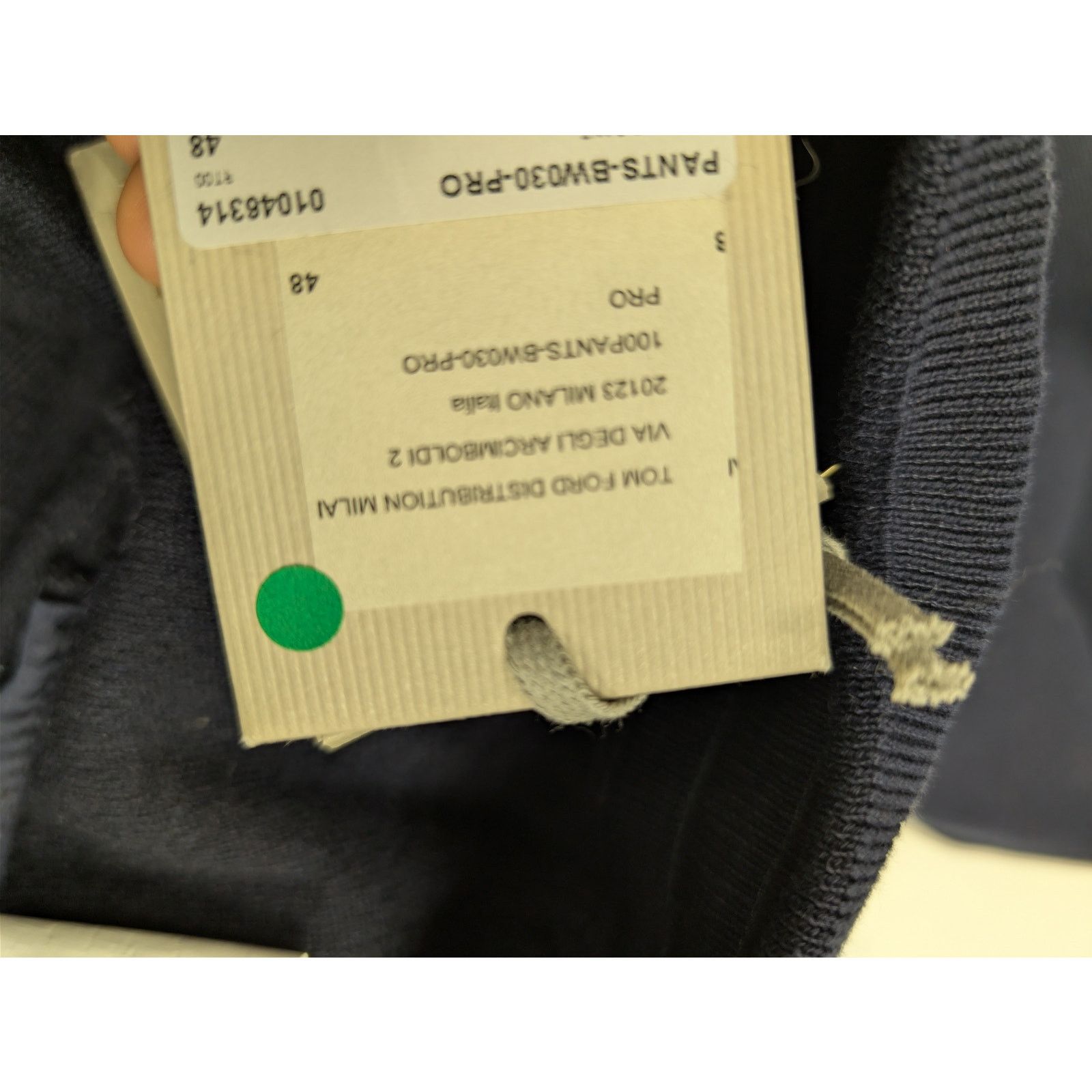 Tom Ford o1rshd1 Trouser / Sweatpants / Joggers Pants in Navy Blue Size US 32 / EU 48 - 16 Thumbnail