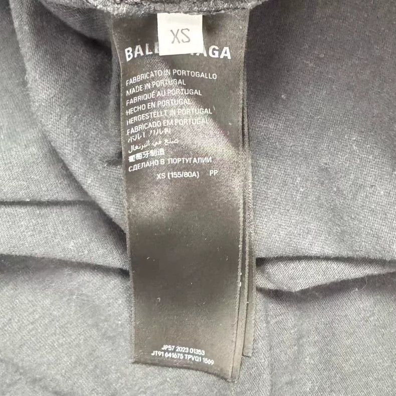 Balenciaga Balenciaga Flame letter logo short sleeve Size US XS / EU 42 / 0 - 4 Thumbnail