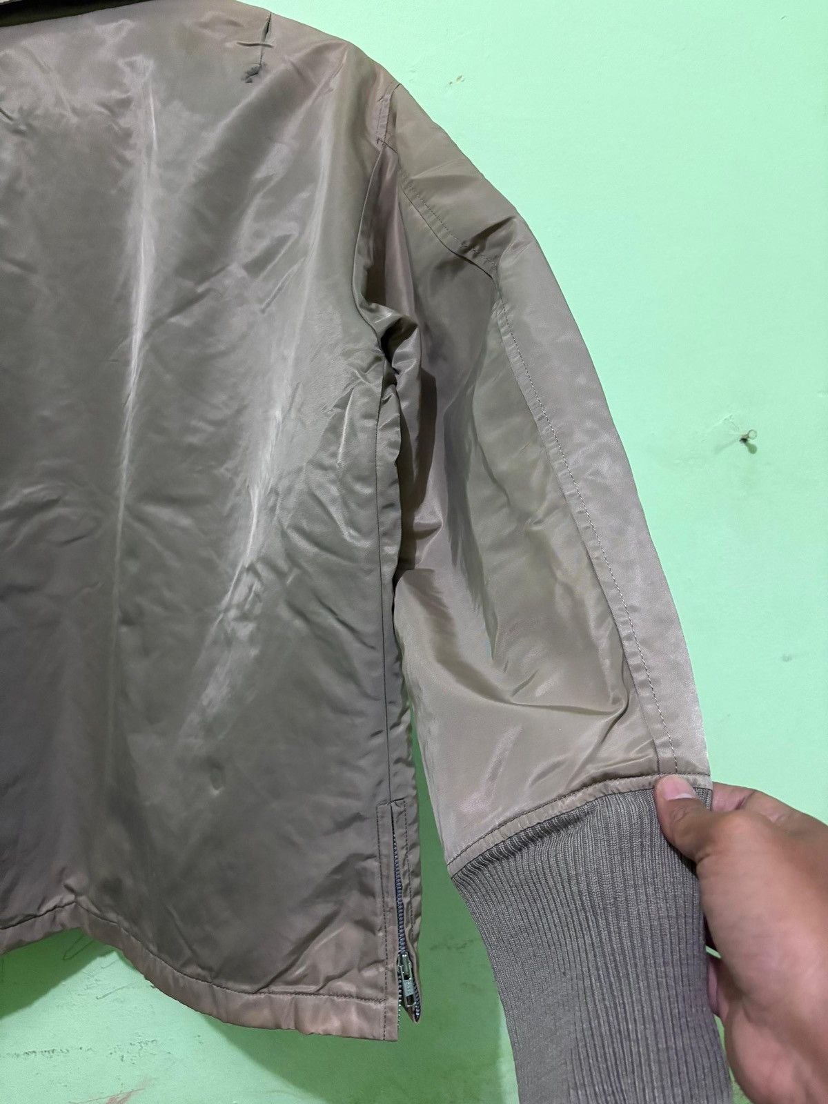 Neighborhood VTG Neighborhood 09 Bomber Jacket Design Quilted inside Size US L / EU 52-54 / 3 - 9 Thumbnail