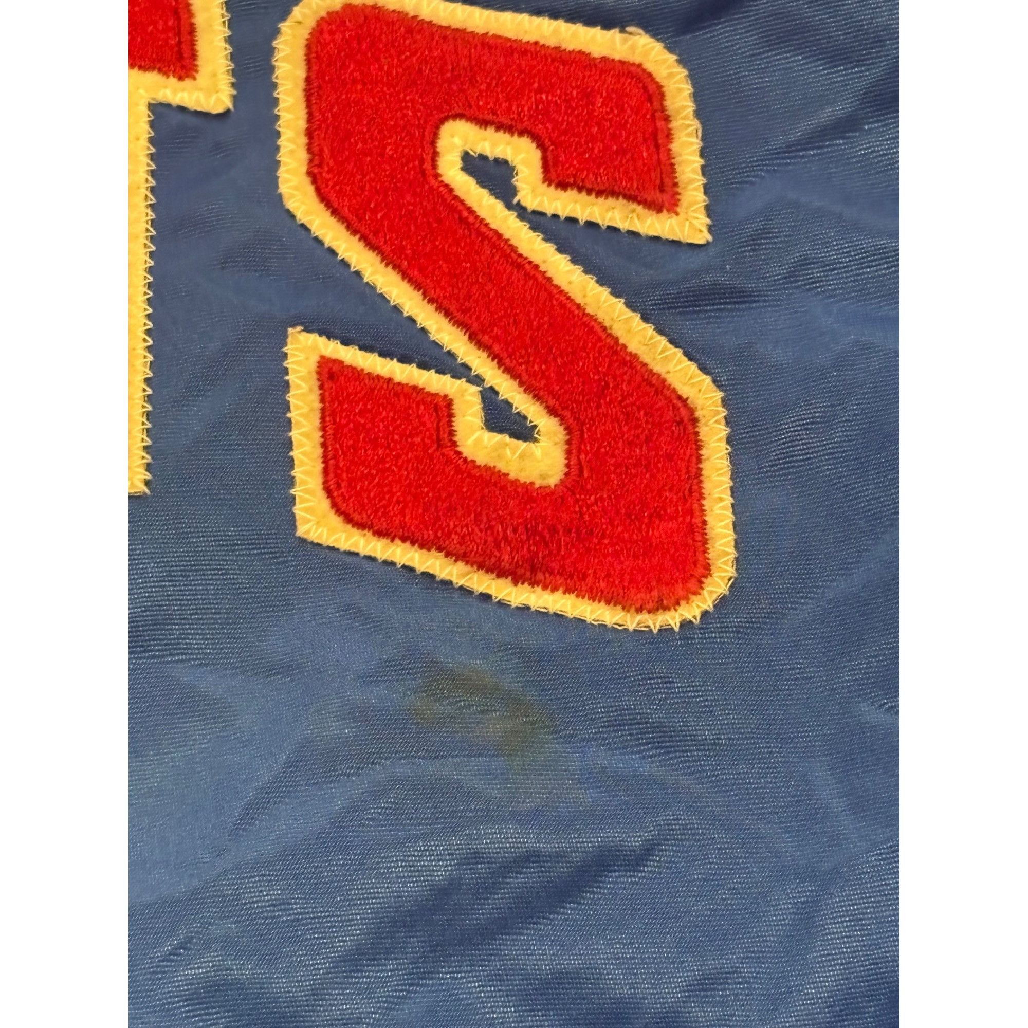 Starter Vintage 80s Starter New York Giants NFL Satin Bomber Jacket Size US XL / EU 56 / 4 - 6 Thumbnail