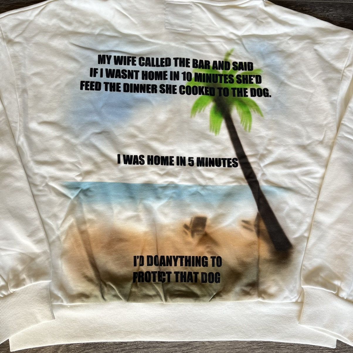 Haunted Starbucks Haunted Starbucks Bruh Airbrushed Graphic Logo Hoodie Size US M / EU 48-50 / 2 - 5 Thumbnail