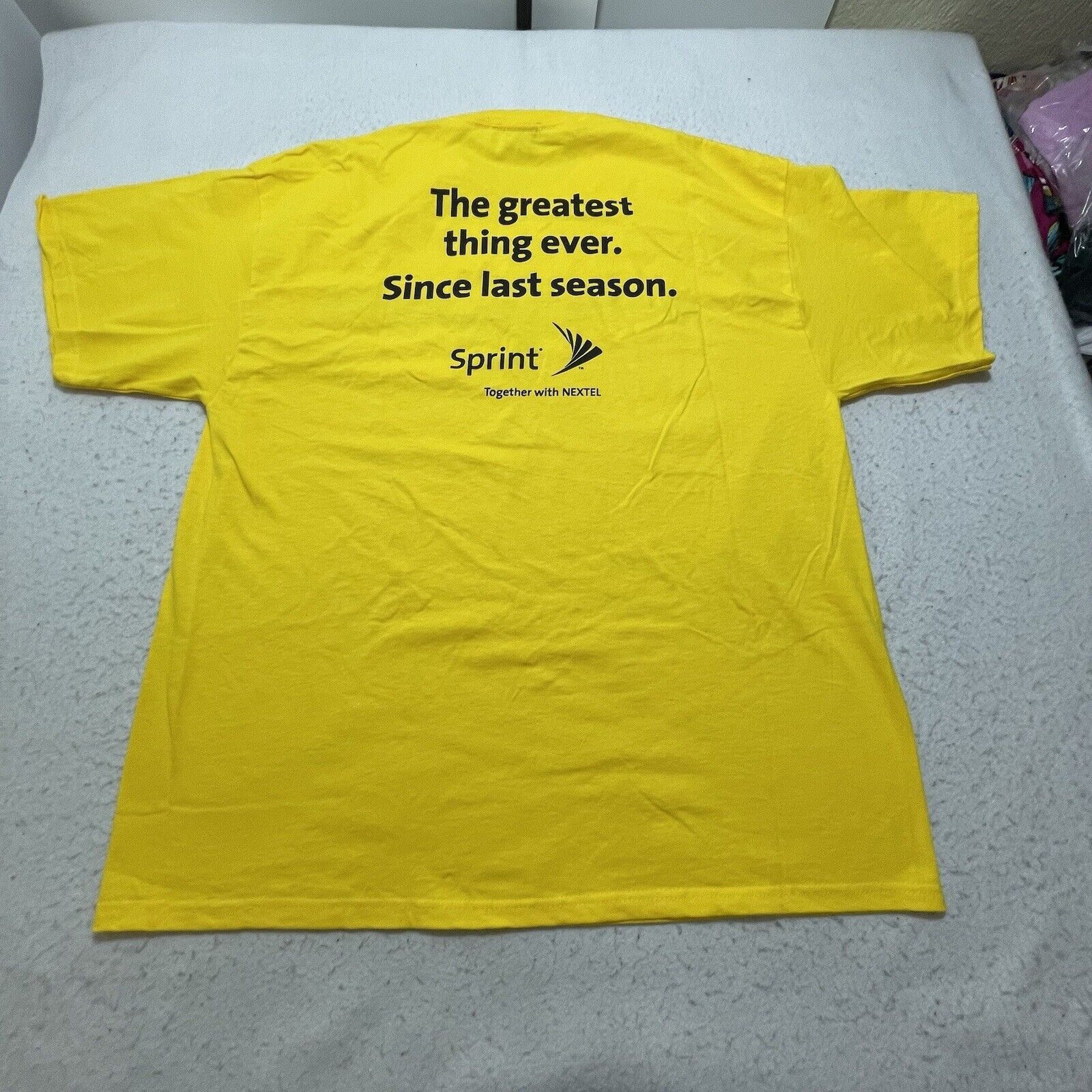 Delta Vintage 2006 NASCAR Daytona 500 Sprint Graphic T Shirt Size US XL / EU 56 / 4 - 10 Thumbnail