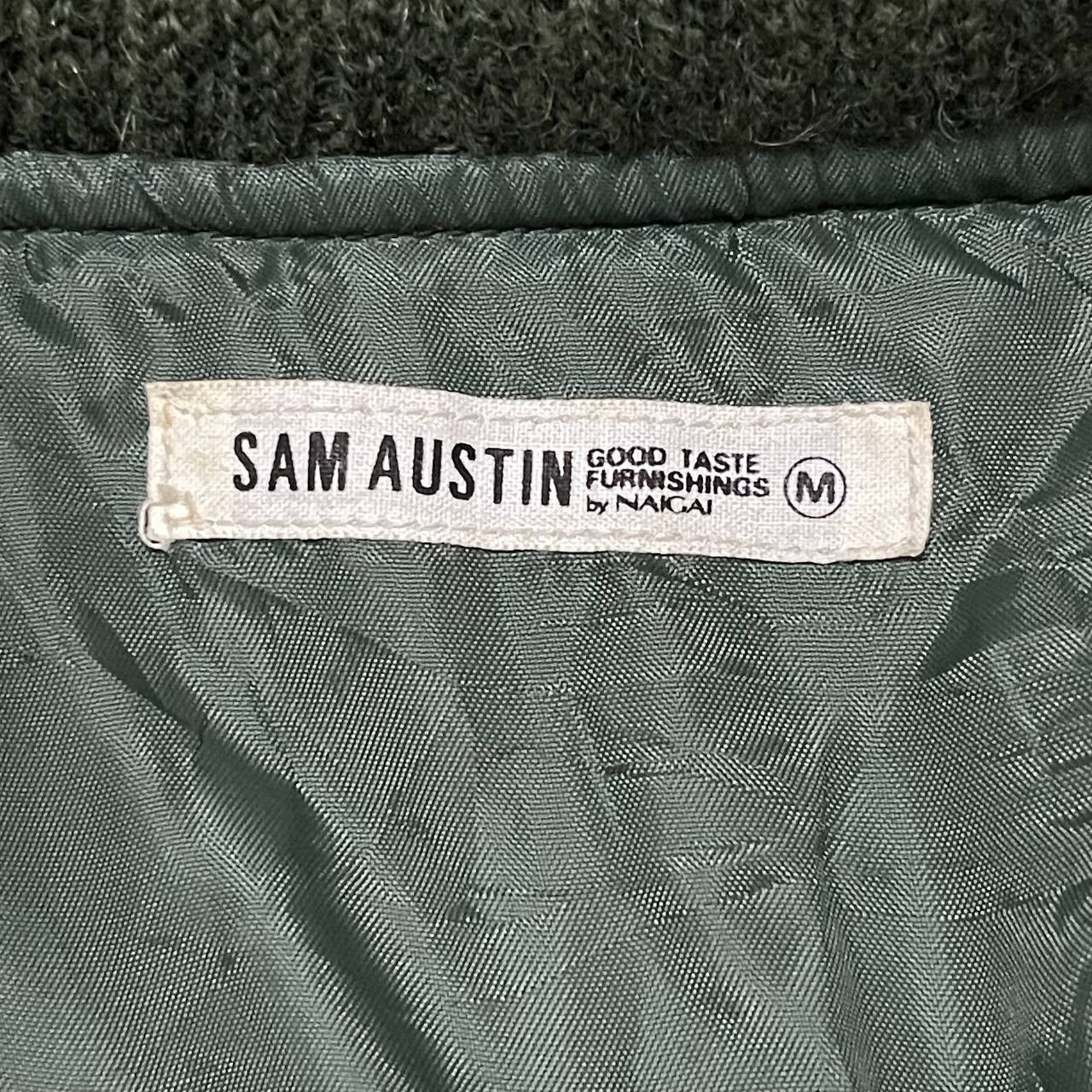 Issey Miyake Vintage Sam Austin Wool Knitted Bomber Jacket Issey Miyake Size US M / EU 48-50 / 2 - 7 Thumbnail