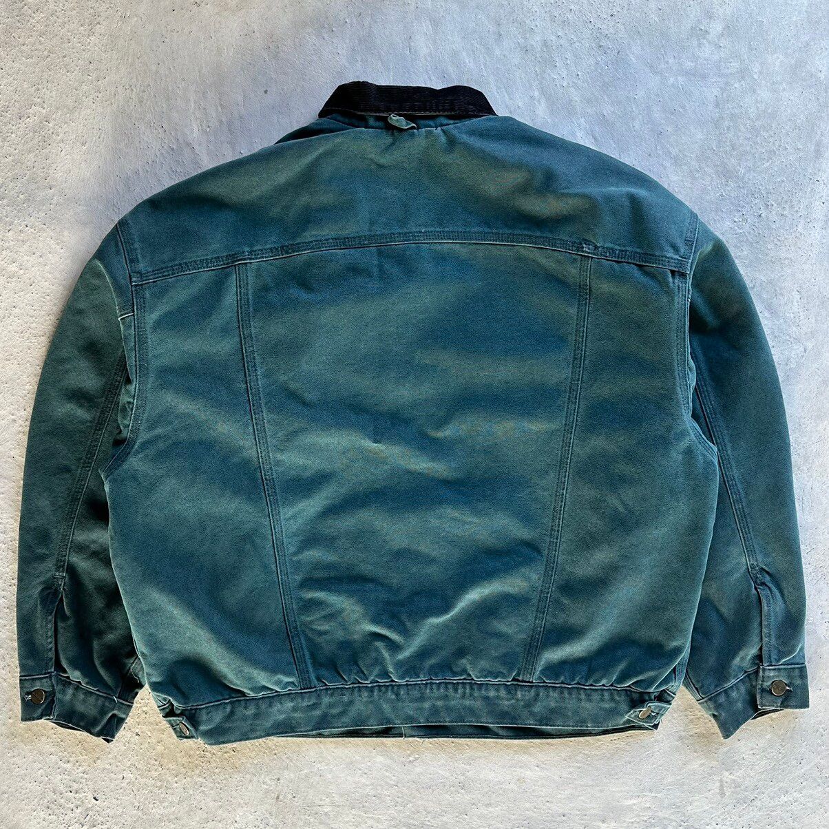 Vintage Very Rare!!! Beautiful Carhartt Trucker Jacket J10 HTG ...