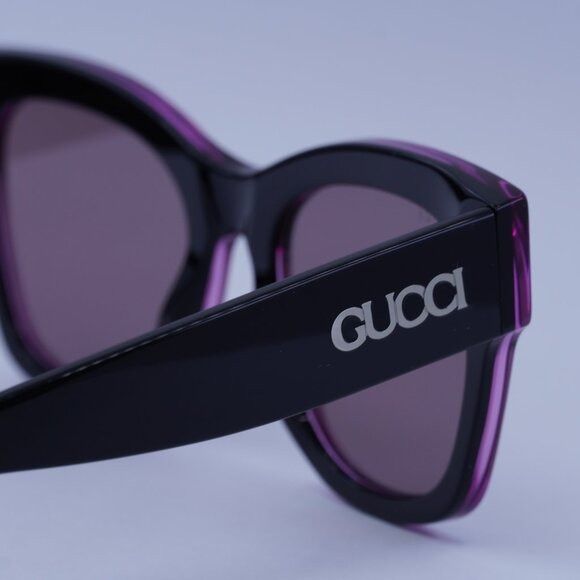Gucci Gucci GG1789S 003 Sunglasses Black/Fuchsia Square Frame Size ONE SIZE - 9 Thumbnail