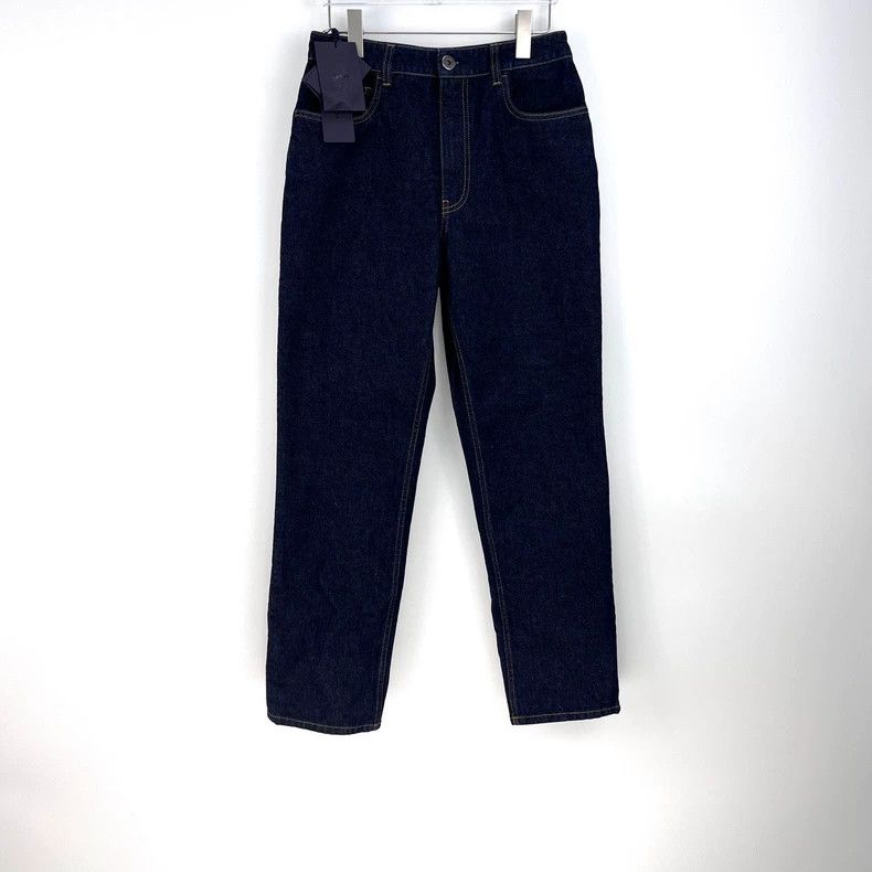Prada Prada Dark blue metal triangle jeans 2502-Nextarrow Size US 28 / EU 44 - 3 Thumbnail